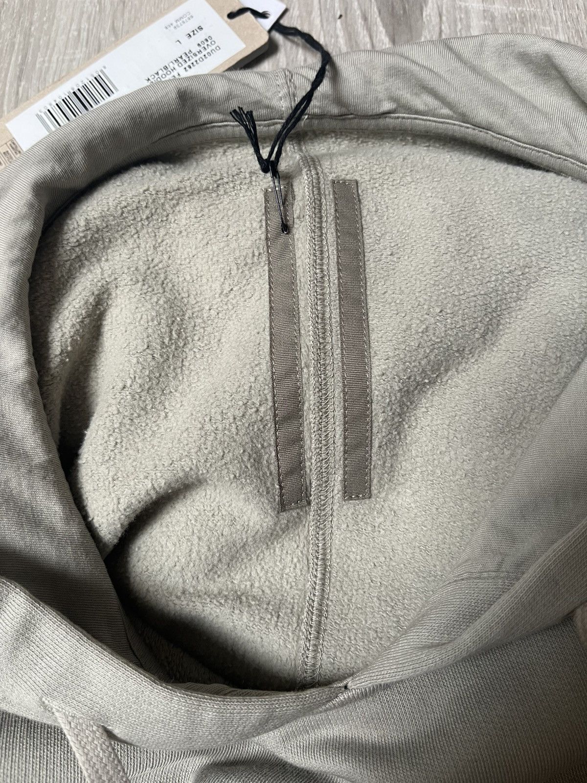 Rick Owens Drkshdw Rick Owens DRKSHDW Portville Pearl Hoodie Size L BNWT Size US L / EU 52-54 / 3 - 16 Thumbnail