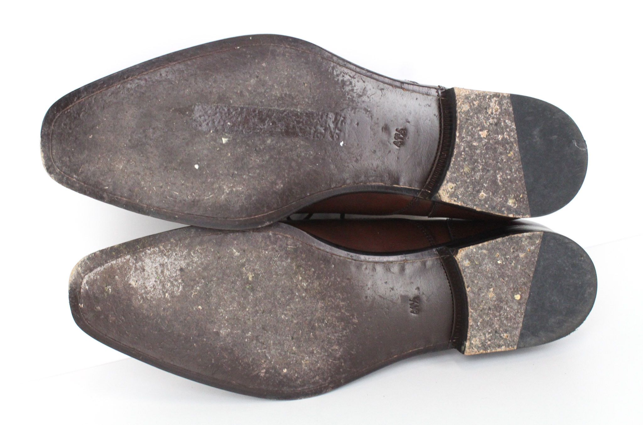 Suitsupply EU41.5 Brown Leather Laced Low-Top 72823 Size US 8.5 / EU 41-42 - 8 Thumbnail
