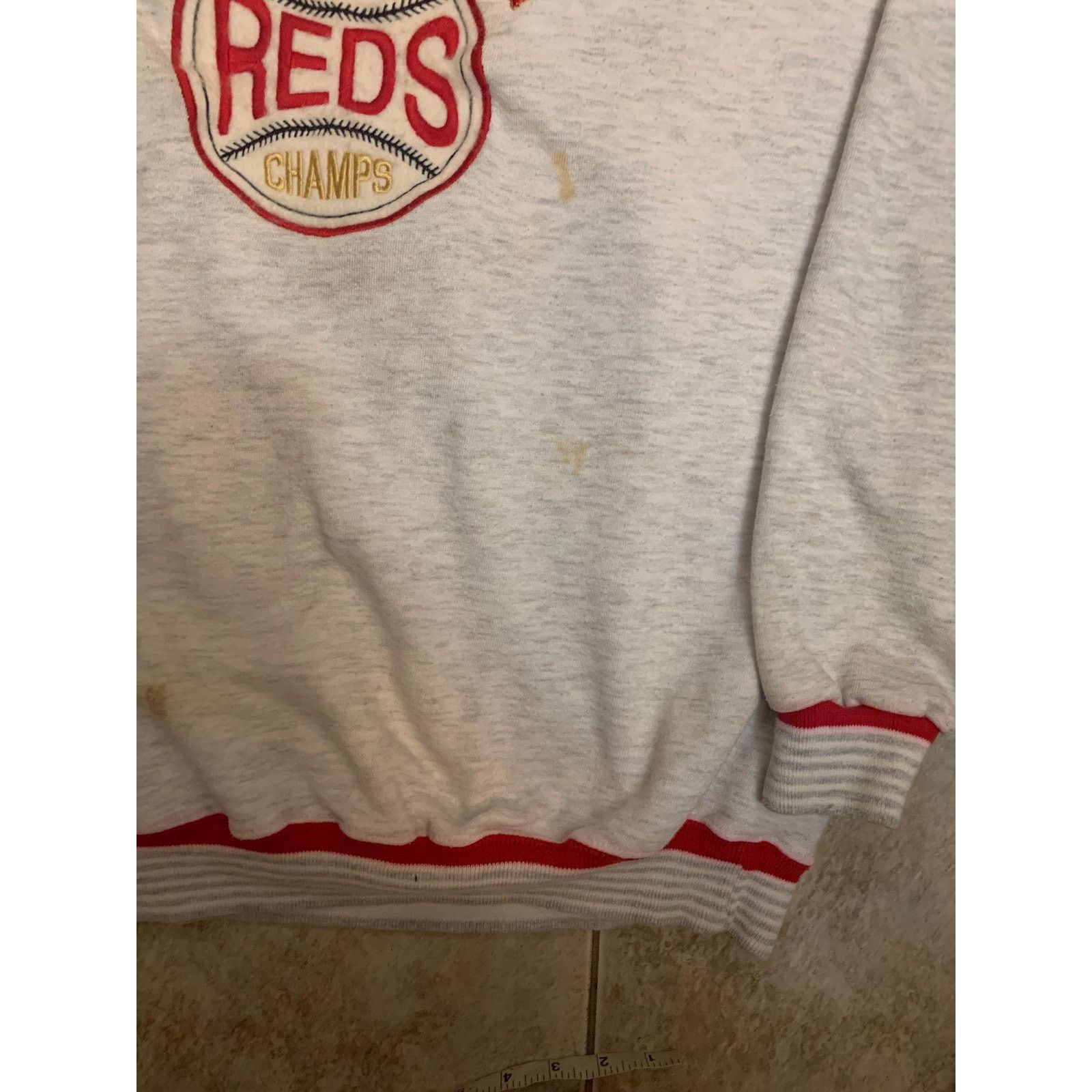 Cooperstown Collection Vintage Cincinnati reds Cooperstown Sweatshirt size large Size US L / EU 52-54 / 3 - 2 Thumbnail