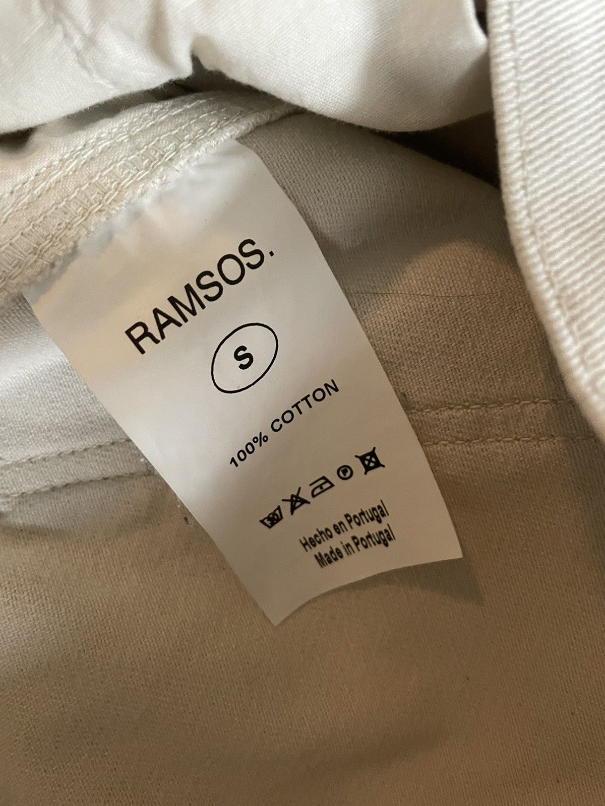 Other Off White Cotton Pants w/ Phone Pocket Size US 30 / EU 46 - 8 Thumbnail