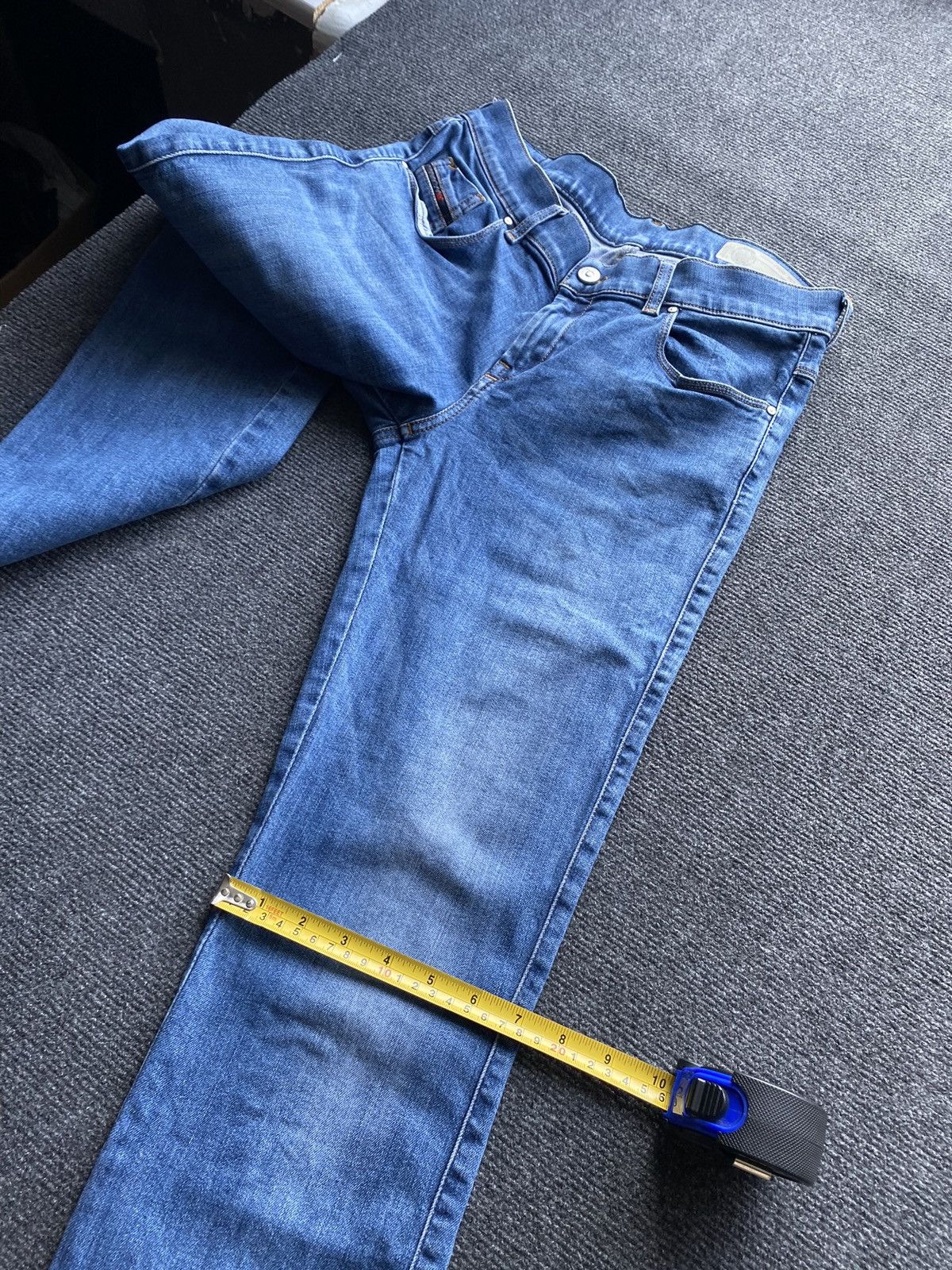 Diesel 🔥Opium Punk Diesel sandy blue jeans women 29 alt goth emo Size 29" - 11 Thumbnail