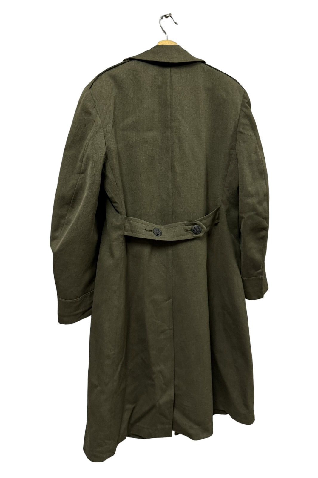 Vintage Vtg🔥60’s USMC Marine Cops Trench Overcoat Seige Green Jacket Size US M / EU 48-50 / 2 - 15 Thumbnail
