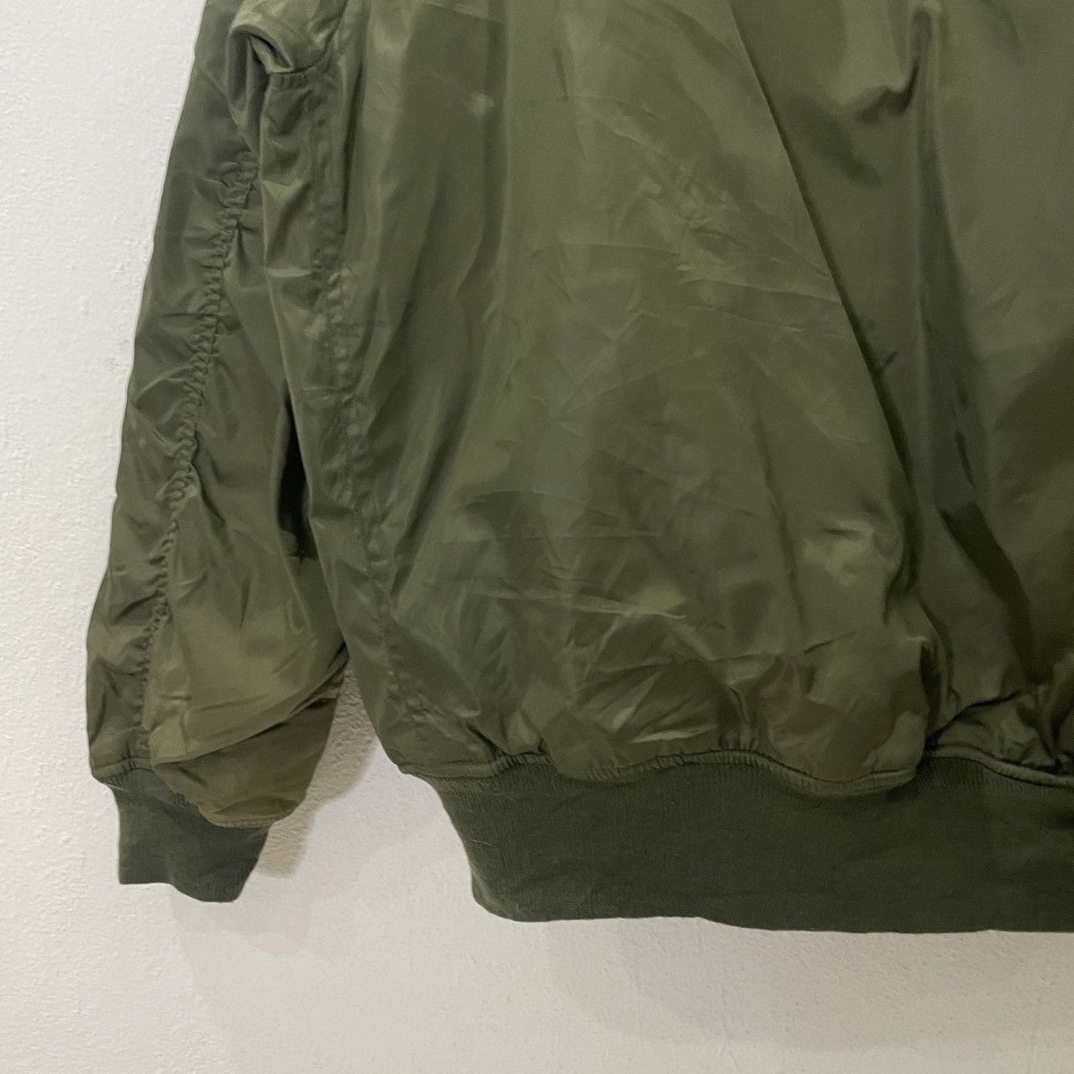 Japanese Brand Vintage Unbranded Bomber Jacket Size US XL / EU 56 / 4 - 8 Thumbnail