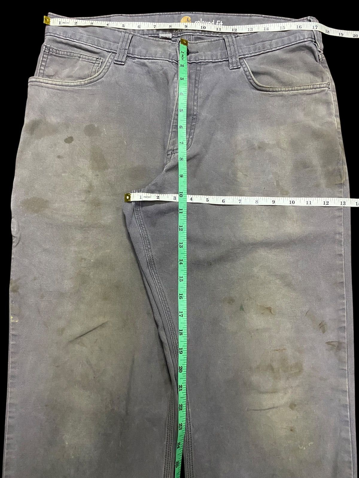 Carhartt Carhartt grey jeans with a relaxed fit jeans Size US 34 / EU 50 - 14 Thumbnail
