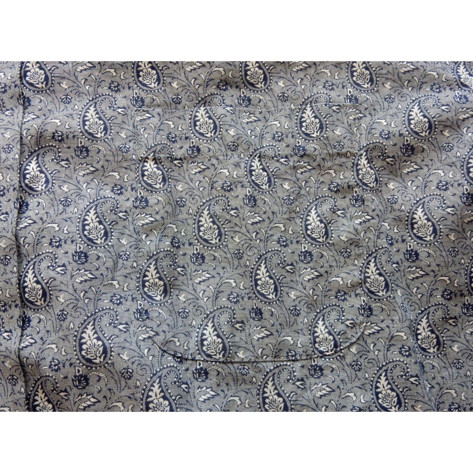 Polo Ralph Lauren Daniel Cremieux Men's Button-Front Shirt XXL Long Sleeve Blue Paisley Shirt Size US XXL / EU 58 / 5 - 4 Thumbnail