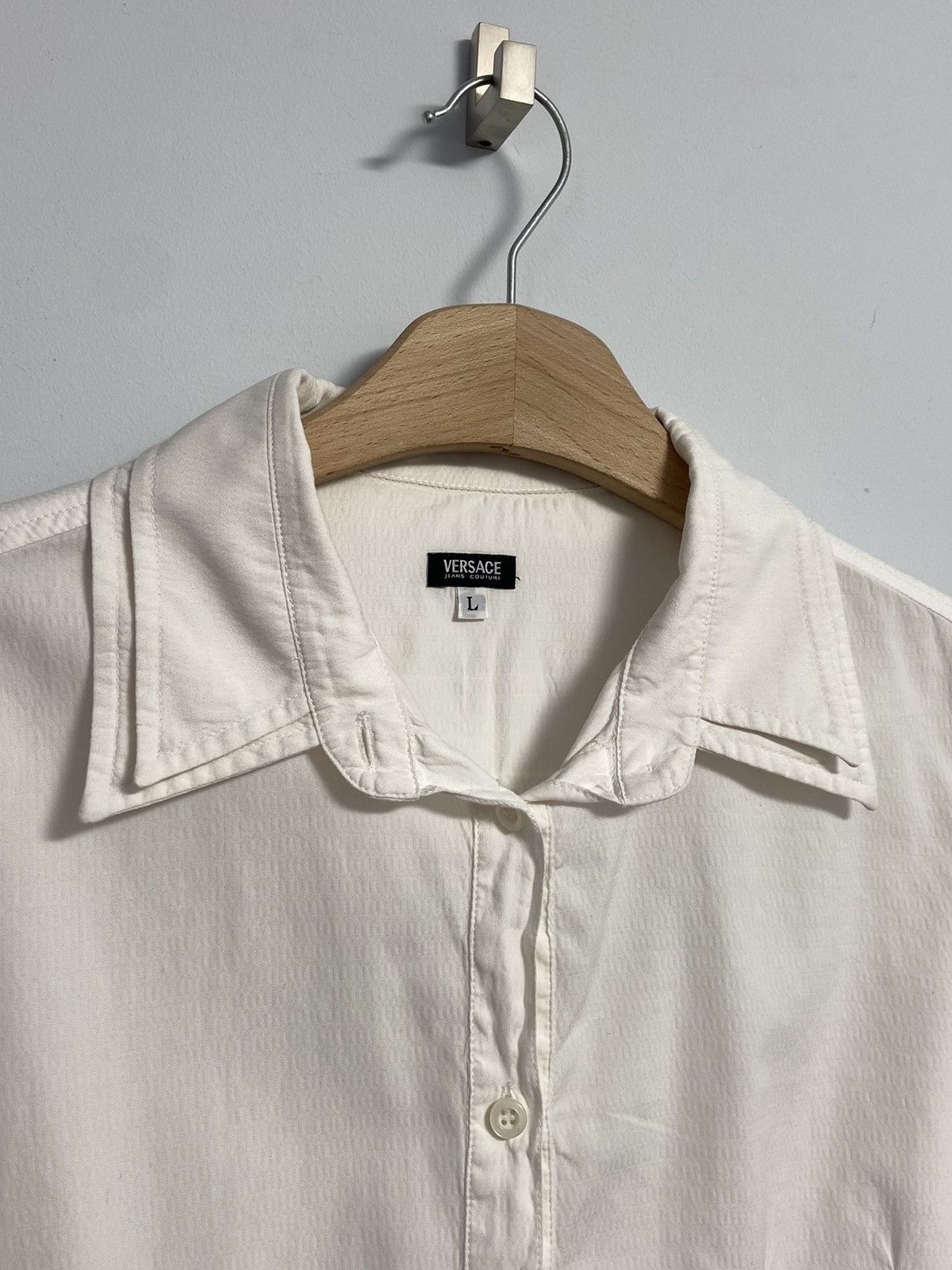 Versace Versace Button Up luxury Size L / US 10 / IT 46 - 2 Thumbnail