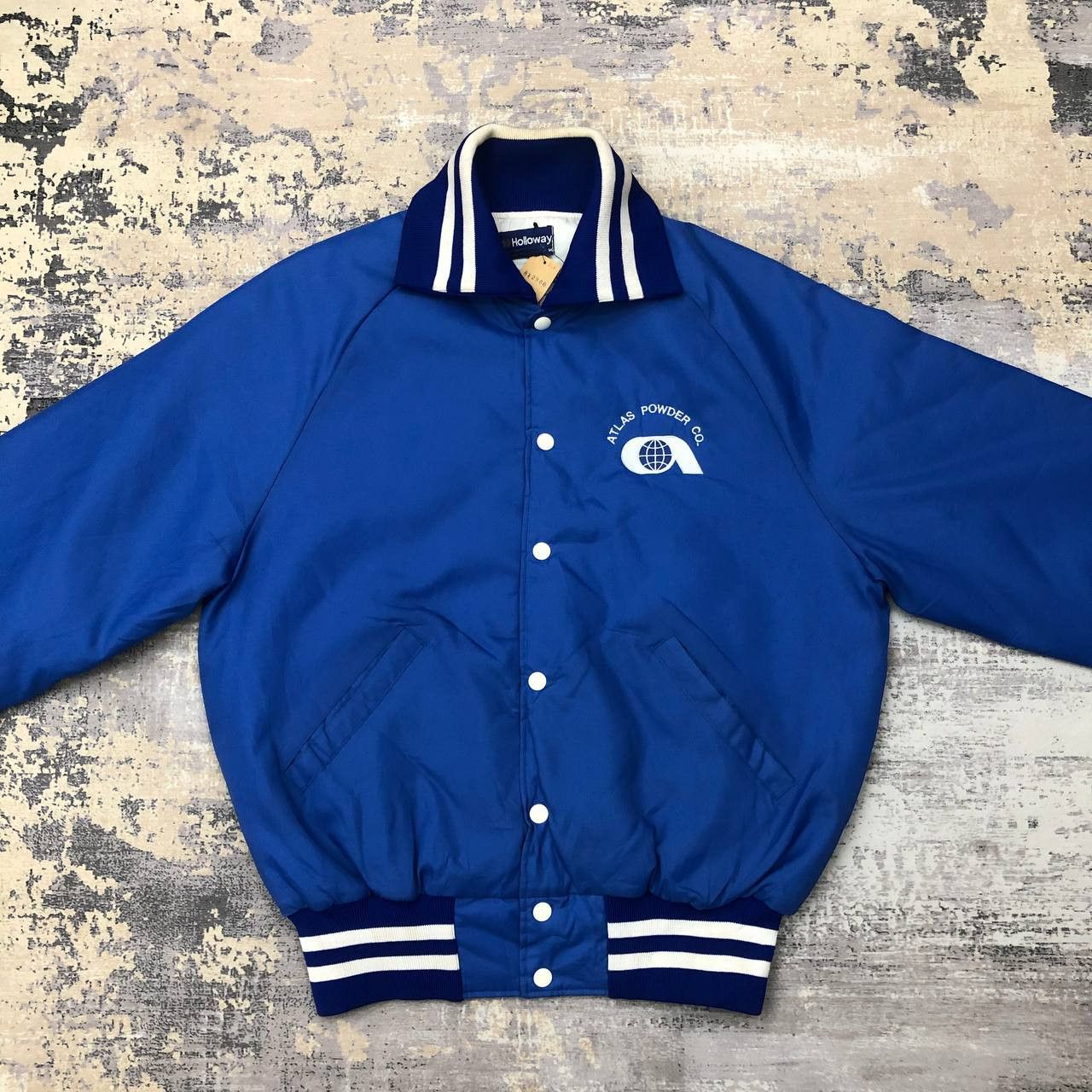 Vintage Y289 VTG WORKWEAR ATLAS POWDER CO. HOLLOWAY VARSITY Size US M / EU 48-50 / 2 - 3 Thumbnail