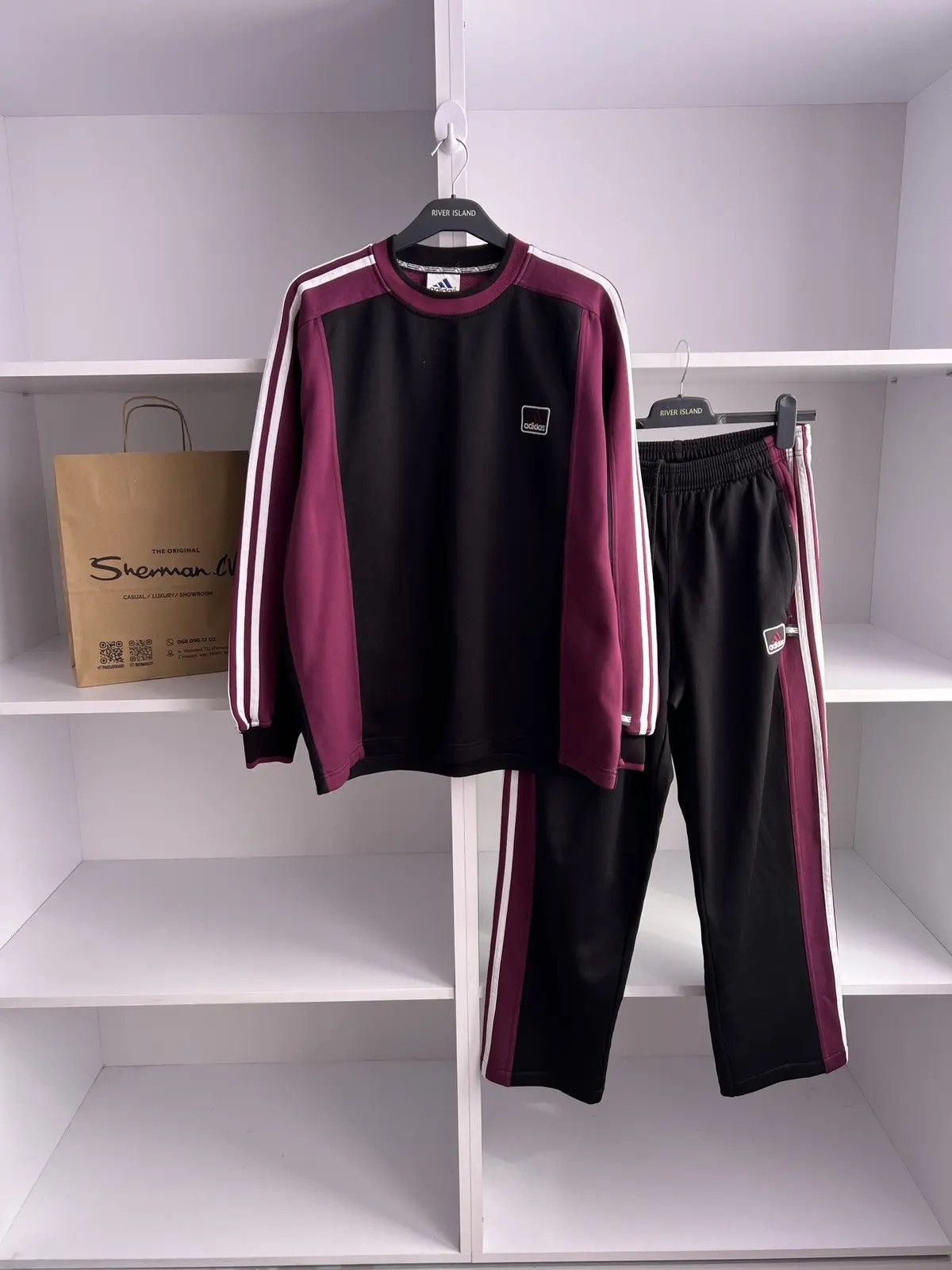 Adidas × Vintage Vintage Adidas Sport 90s Style Track suit Size US S / EU 44-46 / 1 - 1 Thumbnail