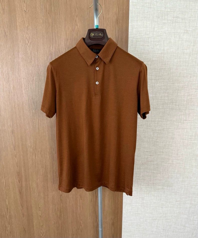 Ermenegildo Zegna Loro Piana Short Sleeve Polo Shirt Size US S / EU 44-46 / 1 - 1 Thumbnail