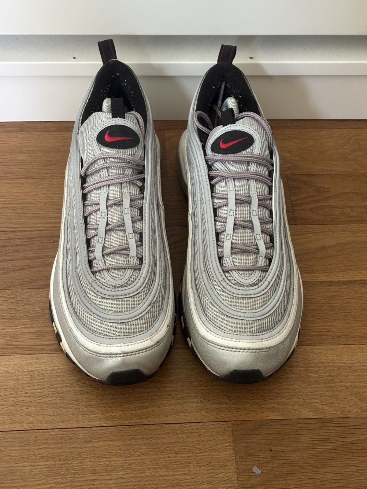 Nike Nike Air Max 97 OG QS „Silver Bullet“ 2017/2018 Size US 12 / EU 45 - 2 Thumbnail