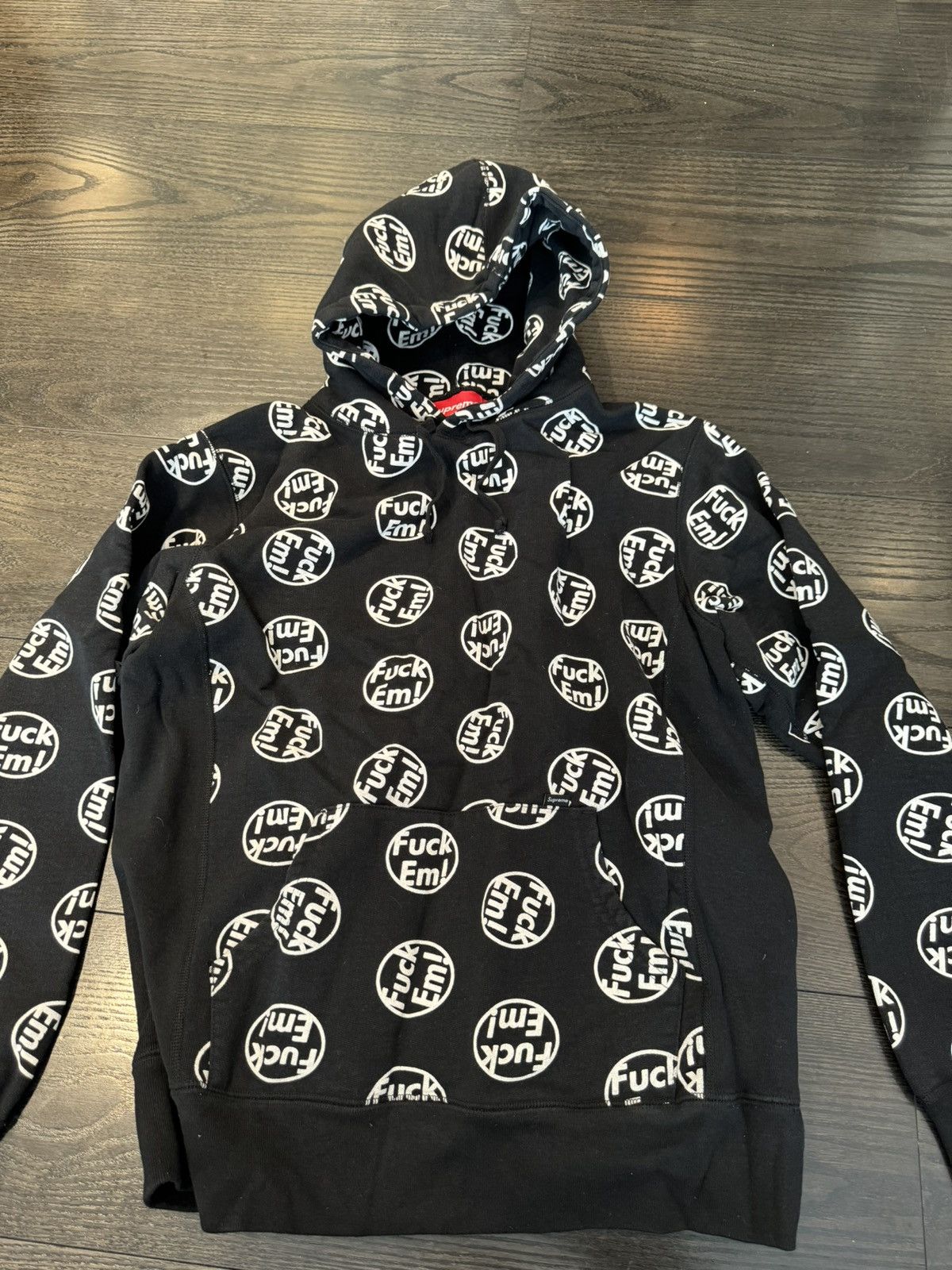 Supreme F*ck em! Supreme Hoodie Size US M / EU 48-50 / 2 - 7 Thumbnail