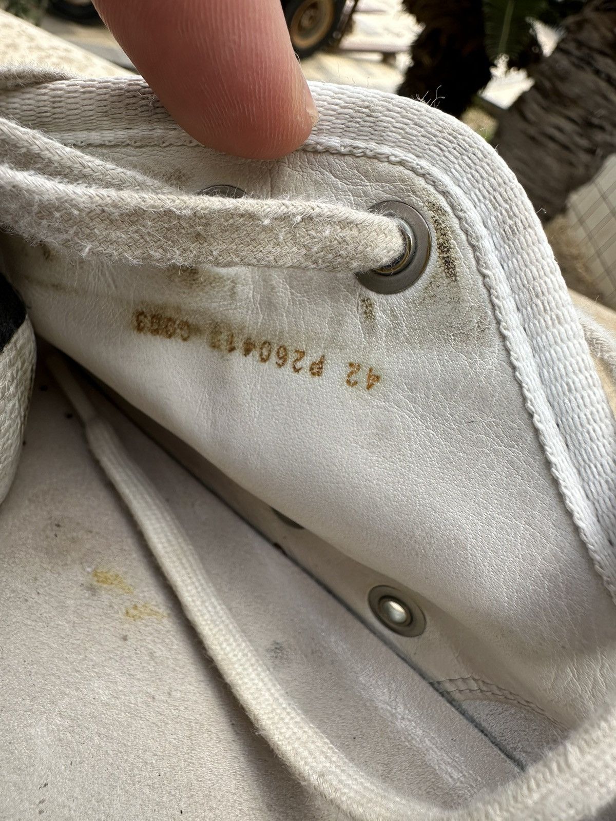 Ecco × Stone Island Stone Island x ECCO White Shoes Sneakers 42 size Size US 9 / EU 42 - 9 Thumbnail