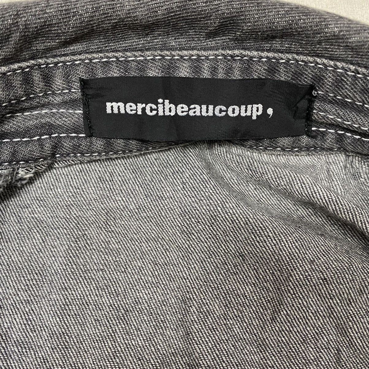 Issey Miyake × Japanese Brand × mercibeaucoup Mercibeaucoup Double Breasted Denim Bomber Jacket Size US M / EU 48-50 / 2 - 10 Thumbnail