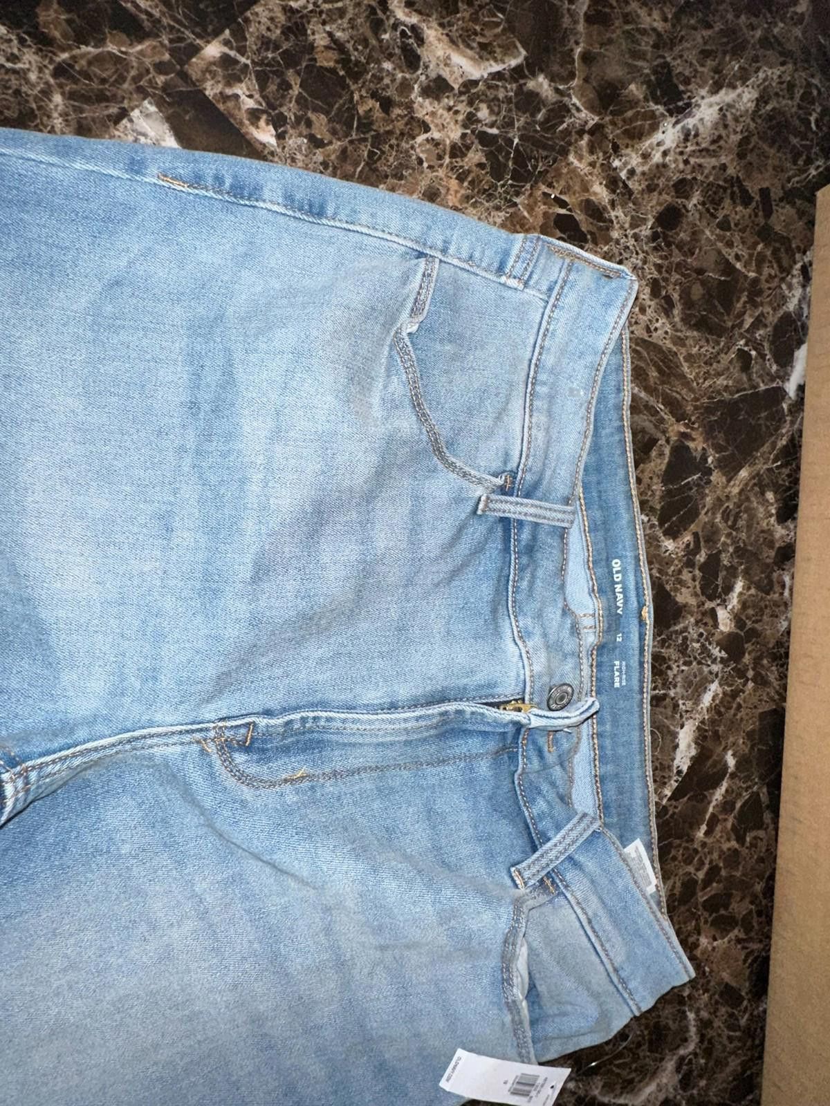 Old Navy Old Navy Flared Denim – Women’s 12, New with Tags Size 34" / US 12 / IT 48 - 4 Thumbnail
