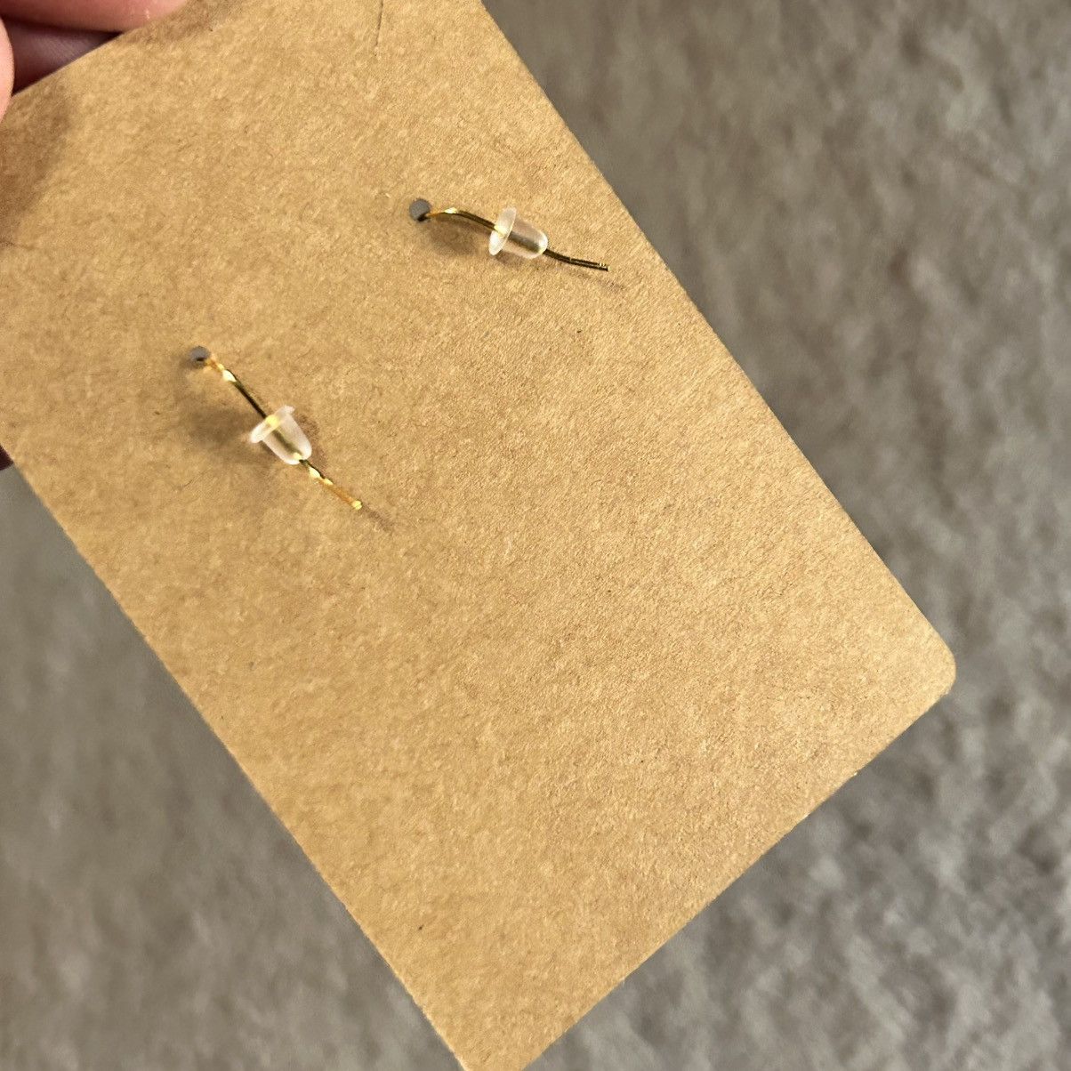 Handmade Handcrafted elegant genuine almandine garnet earrings Size ONE SIZE - 4 Thumbnail