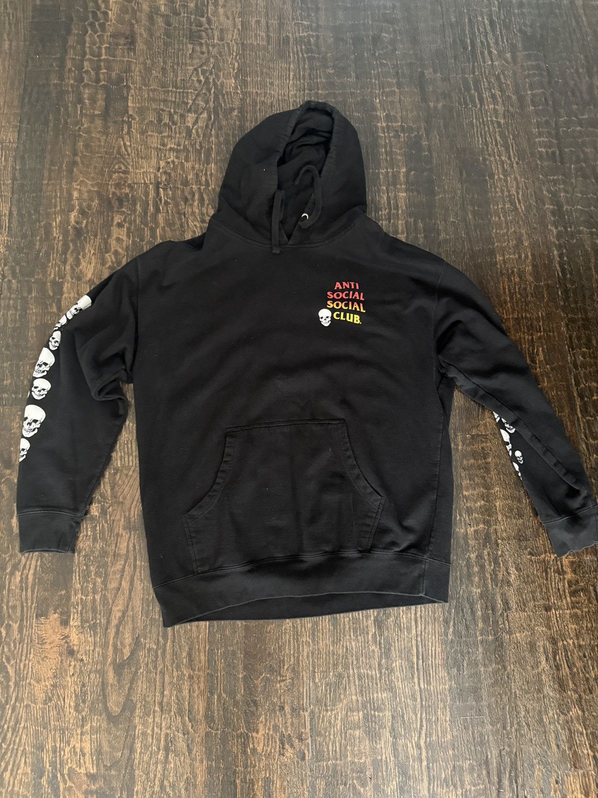Anti Social Social Club Anti Social Social Club Skull Hoodie Size US XL / EU 56 / 4 - 2 Thumbnail