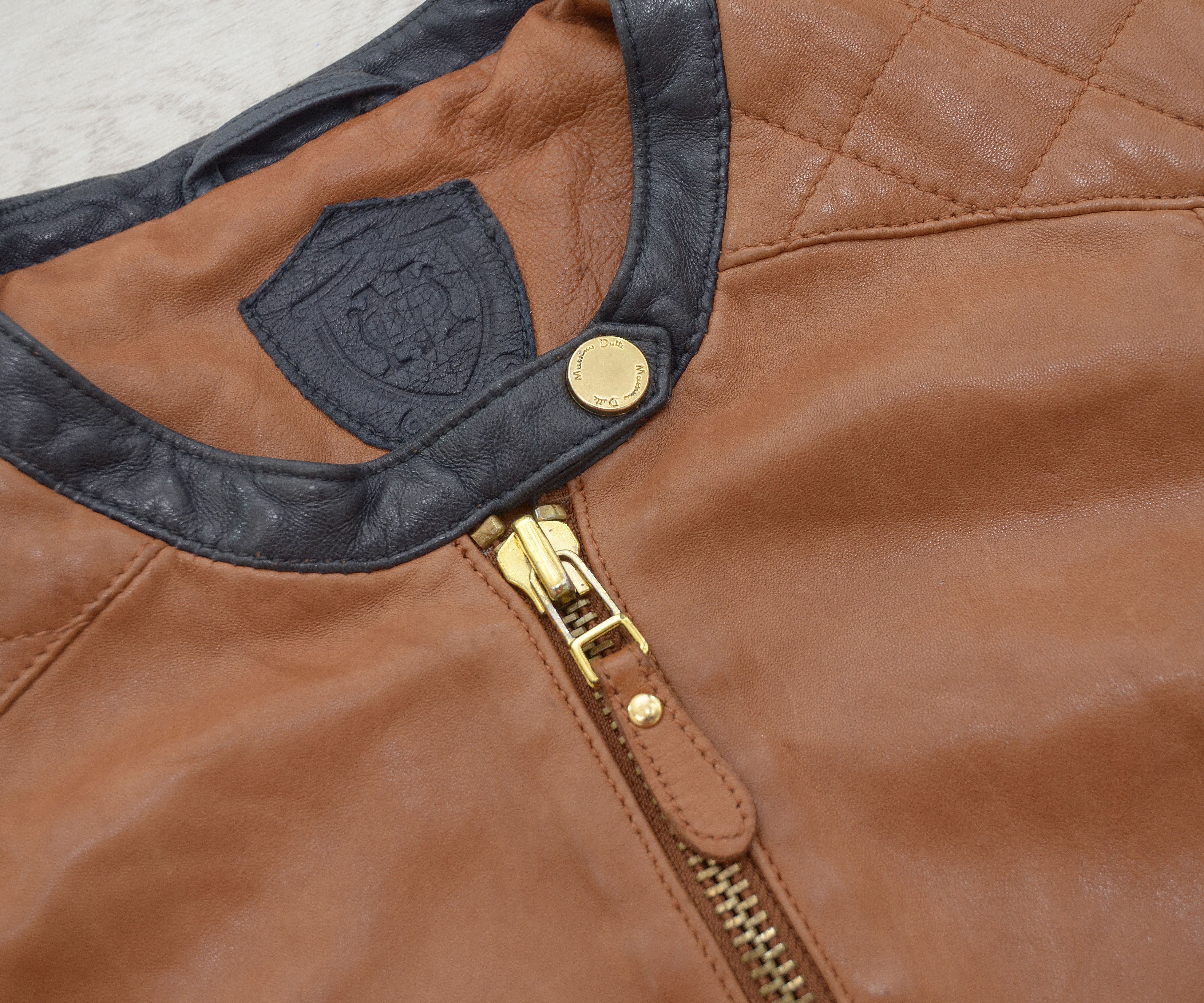 Massimo Dutti MASSIMO DUTTI 4715 Jacket Women's LARGE Lambskin Leather Size L / US 10 / IT 46 - 5 Thumbnail