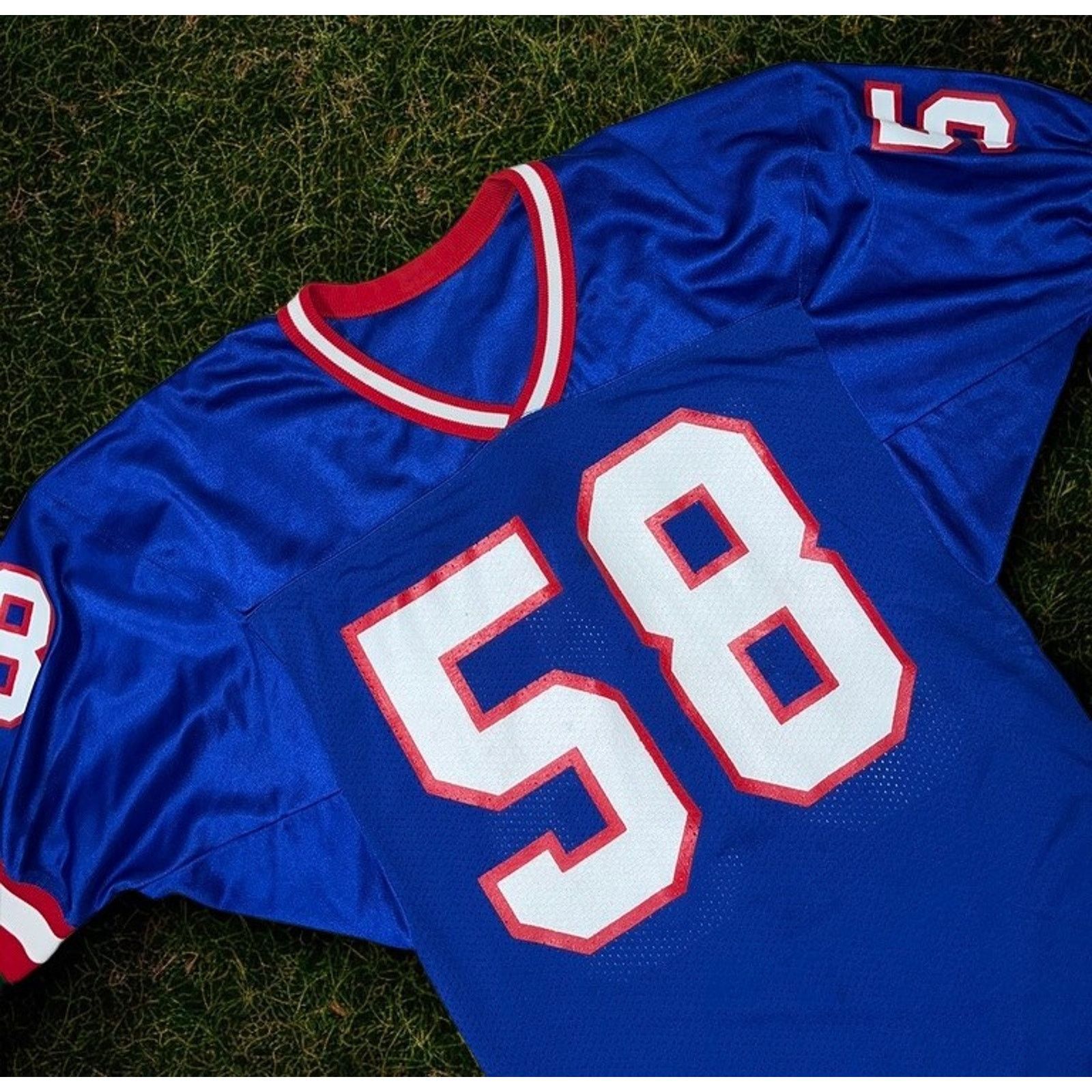 Russell Athletic New York Giants Carl Banks #58 Russell Jersey USA Size 40 M Size US M / EU 48-50 / 2 - 4 Thumbnail