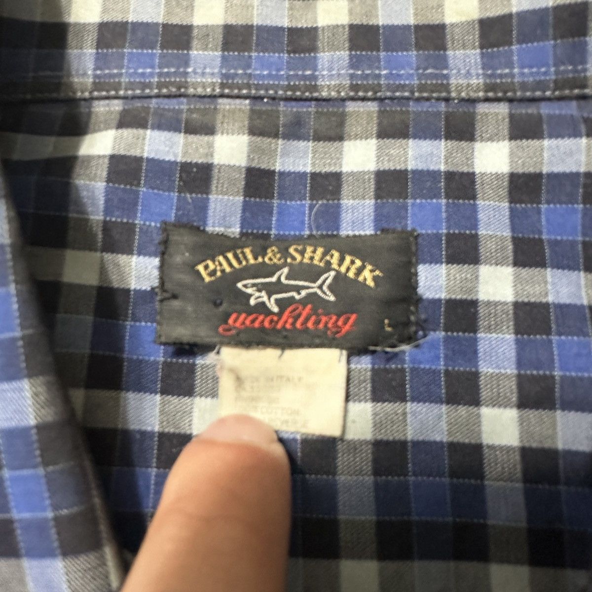Paul & Shark Vintage Paul & Shark Yachting shirt Size US L / EU 52-54 / 3 - 4 Thumbnail