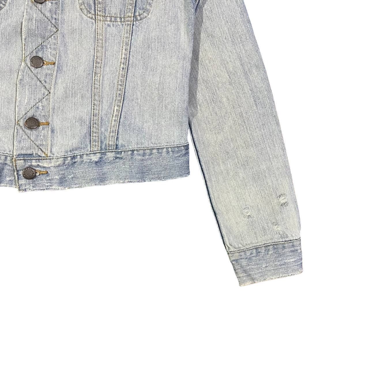 Polo Ralph Lauren Crazy Thrashed Ralph Lauren Trucker Denim Jacket Vintage Size US XS / EU 42 / 0 - 4 Thumbnail