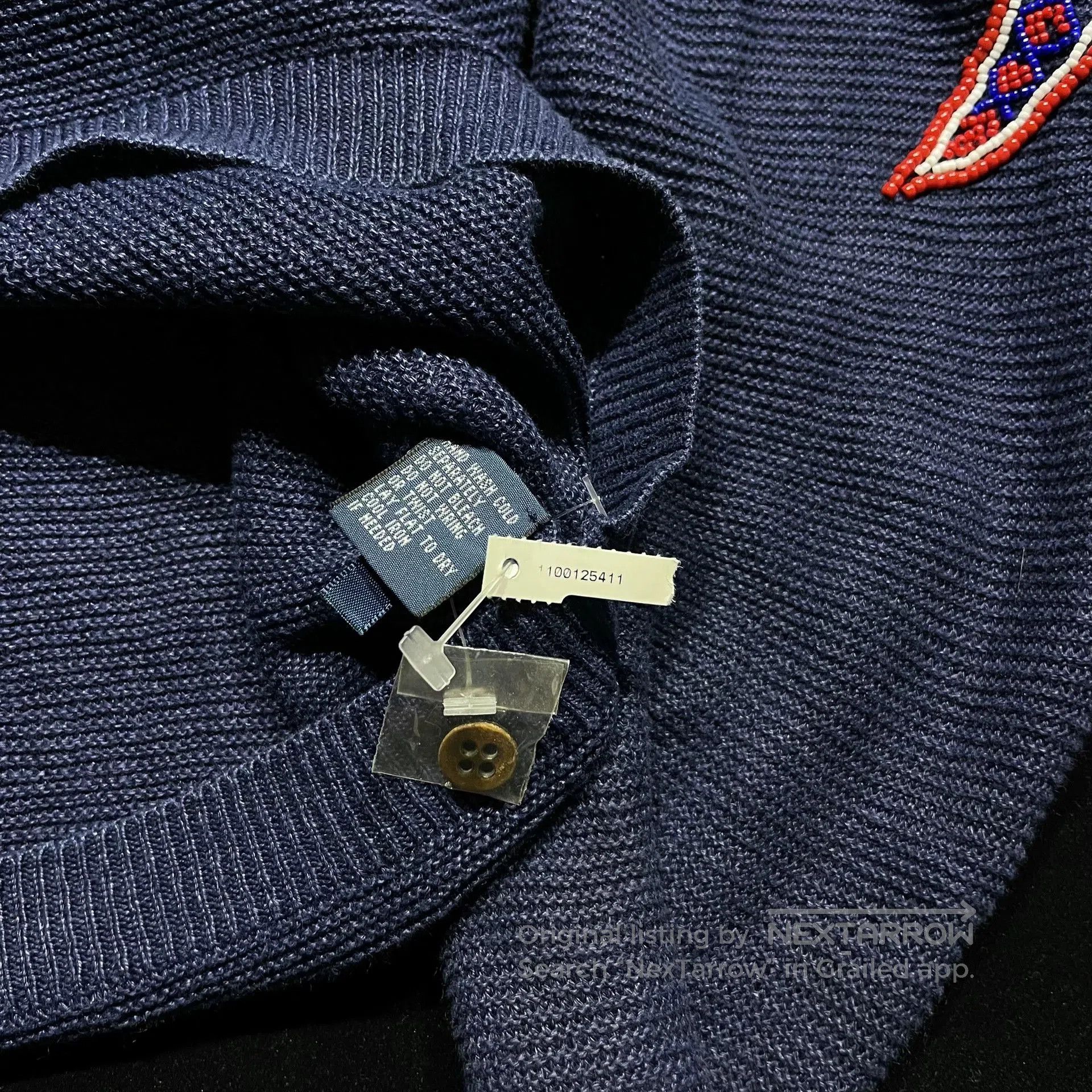 RRL Ralph Lauren Ralph Lauren Pure Linen Knit Polo. Size US L / EU 52-54 / 3 - 5 Thumbnail