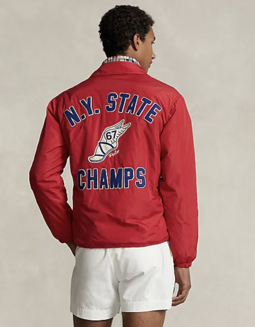 Polo Ralph Lauren Polo Ralph Lauren Coach N.Y. State Champs Jacket Size US XL / EU 56 / 4 - 9 Thumbnail