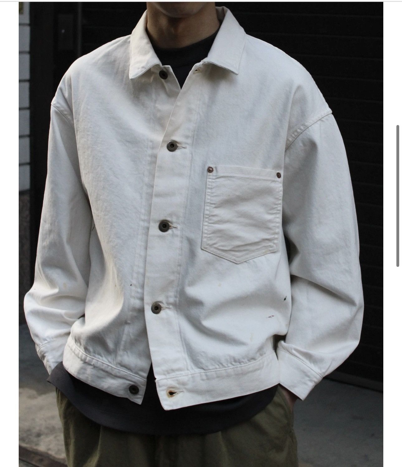 ジャケット・アウター YOKO SAKAMOTO DENIM COVERALL [SUMI INK] YOKO SAKAMOTO DENIM COVERALL [SUMI INK] - メルカリ