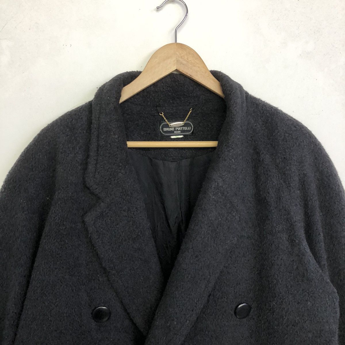 Bruno Piattelli Bruno Piatelli Roma Double Breast Wool Trench Coat Size US XL / EU 56 / 4 - 5 Thumbnail