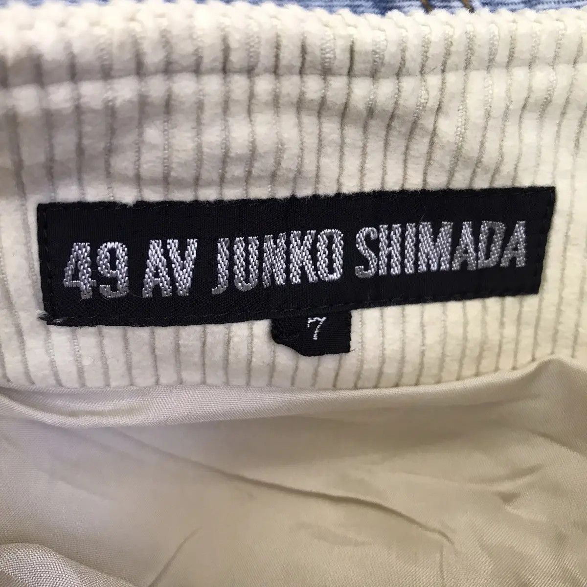 Junko Shimada Vintage JUNKO SHIMADA 49 AV Pencil Tulip Cowl Midi Skirt Size 24" / US 00 / IT 34 - 5 Thumbnail