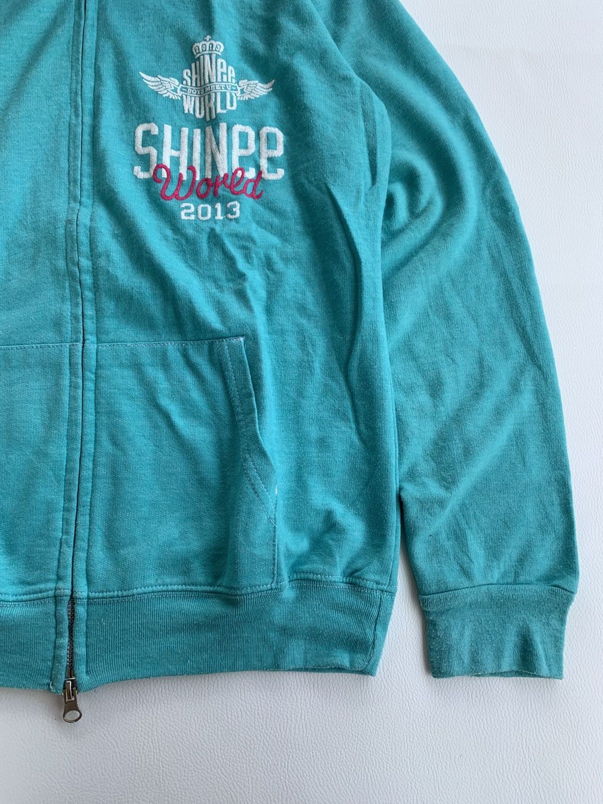 Other Shinee World Boys Meet U Zip Up Faux Fur Hoodie Size US M / EU 48-50 / 2 - 3 Thumbnail