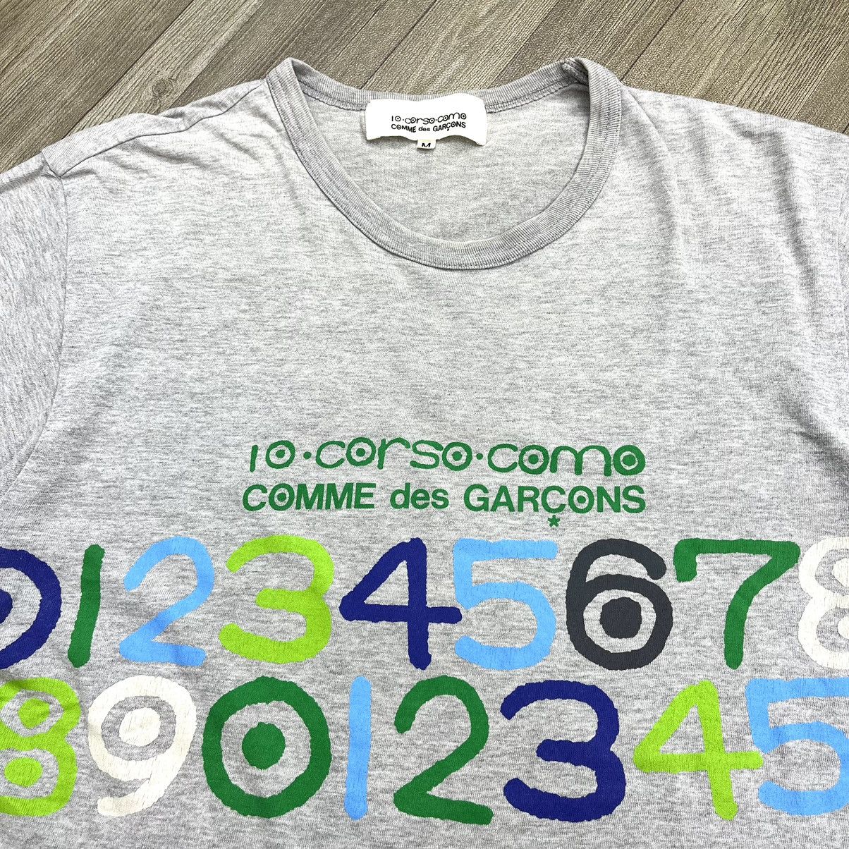 10 Corso Como × Comme des Garcons SOLD🚨 Comme des Garcons 10 Corso Como CDG Grey Tshirt Size US M / EU 48-50 / 2 - 2 Thumbnail