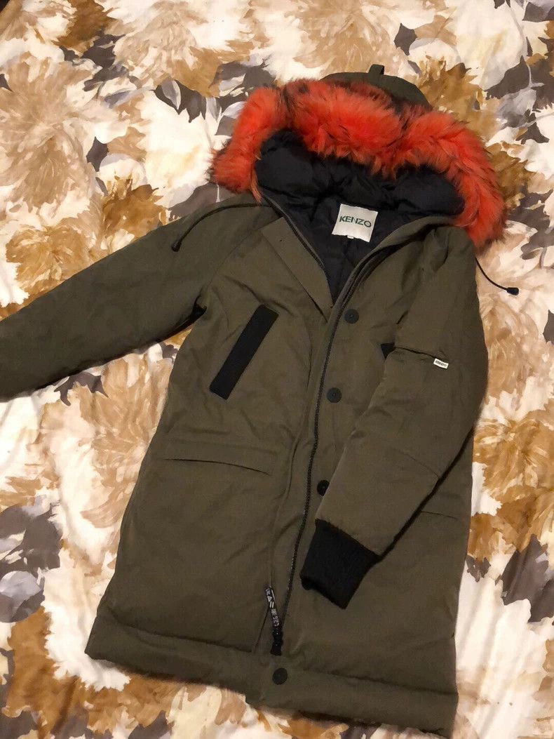 Kenzo KENZO Colorful fur coat with collar Size XS / US 0-2 / IT 36-38 - 5 Thumbnail