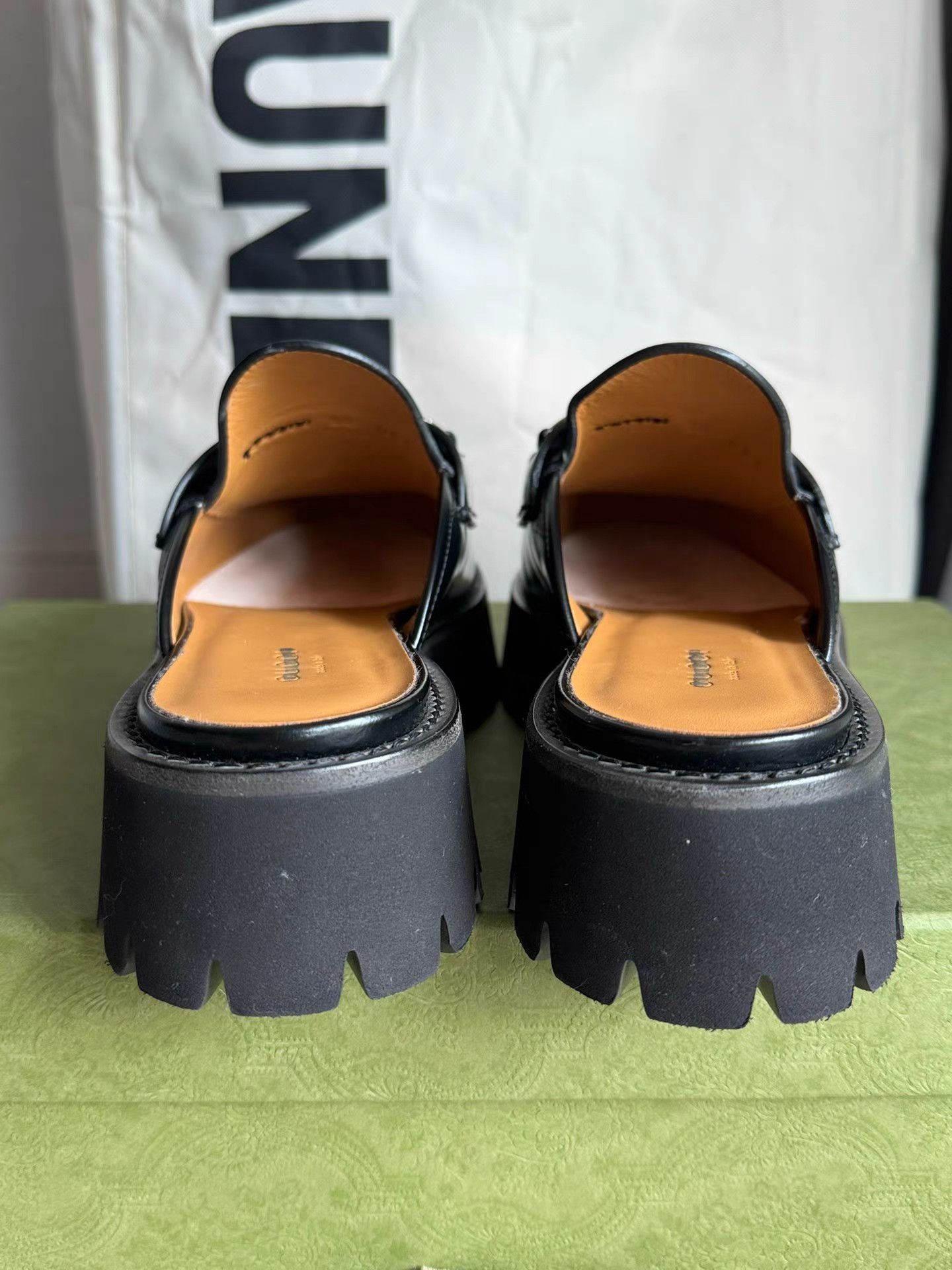 Gucci Gucci Horsebit Platform Loafer Mules K6 Size US 8 / IT 38 - 3 Thumbnail