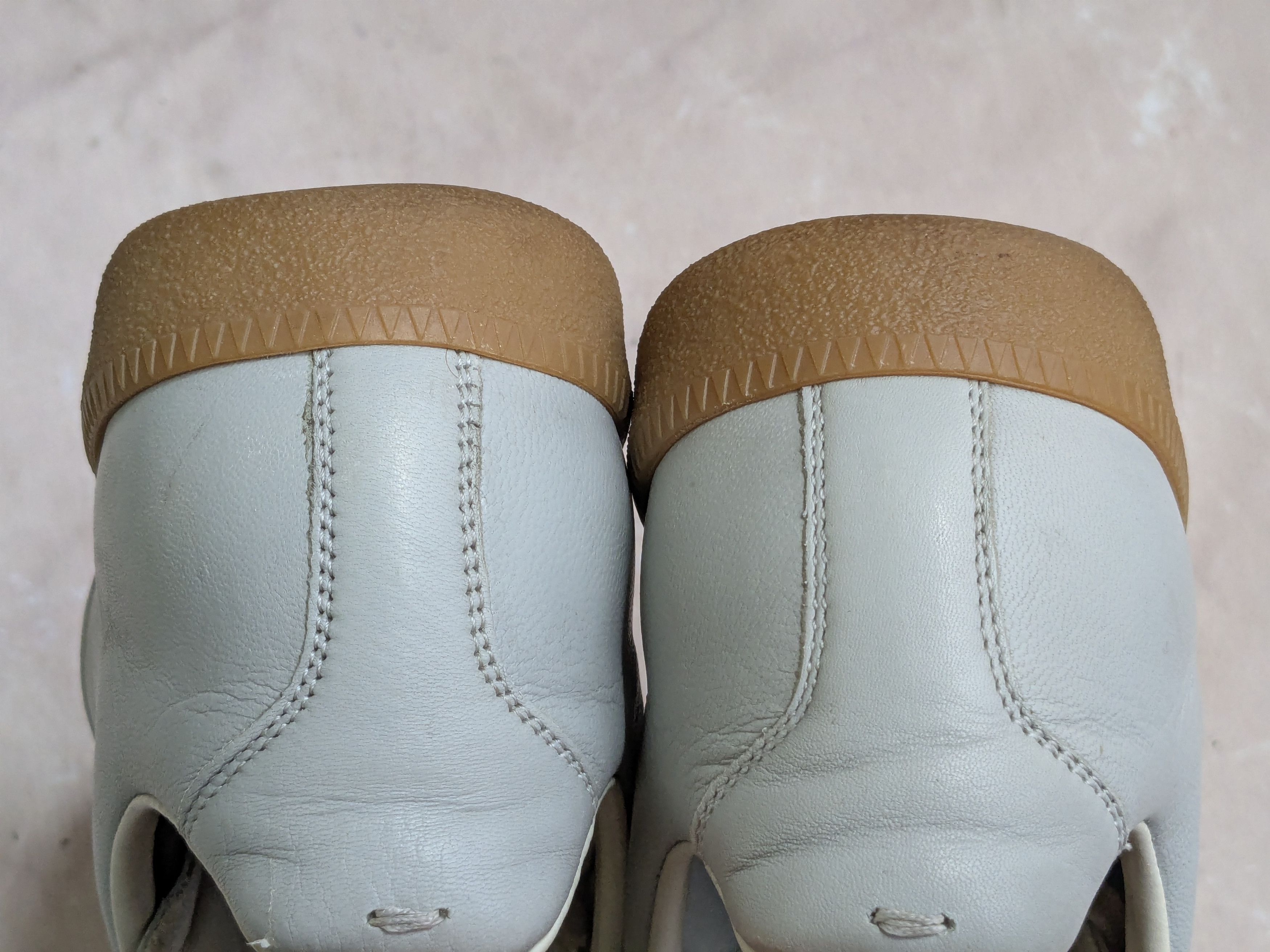 Maison Margiela Maison Margiela GAT Replica Gray 10 43 Leather Seamless Size US 10 / EU 43 - 13 Thumbnail
