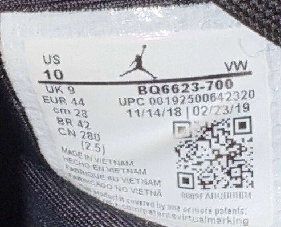 Jordan Brand Nike Air Jordan Proto Max 720 Club Gold - BQ6623-700 - Sz 10 Size US 10 / EU 43 - 9 Thumbnail
