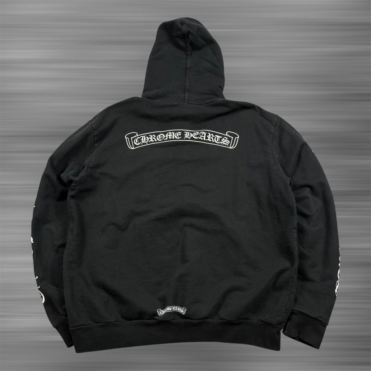 Chrome Hearts Chrome Hearts Scroll Logo ‘Black’ Hoodie Size US L / EU 52-54 / 3 - 4 Thumbnail