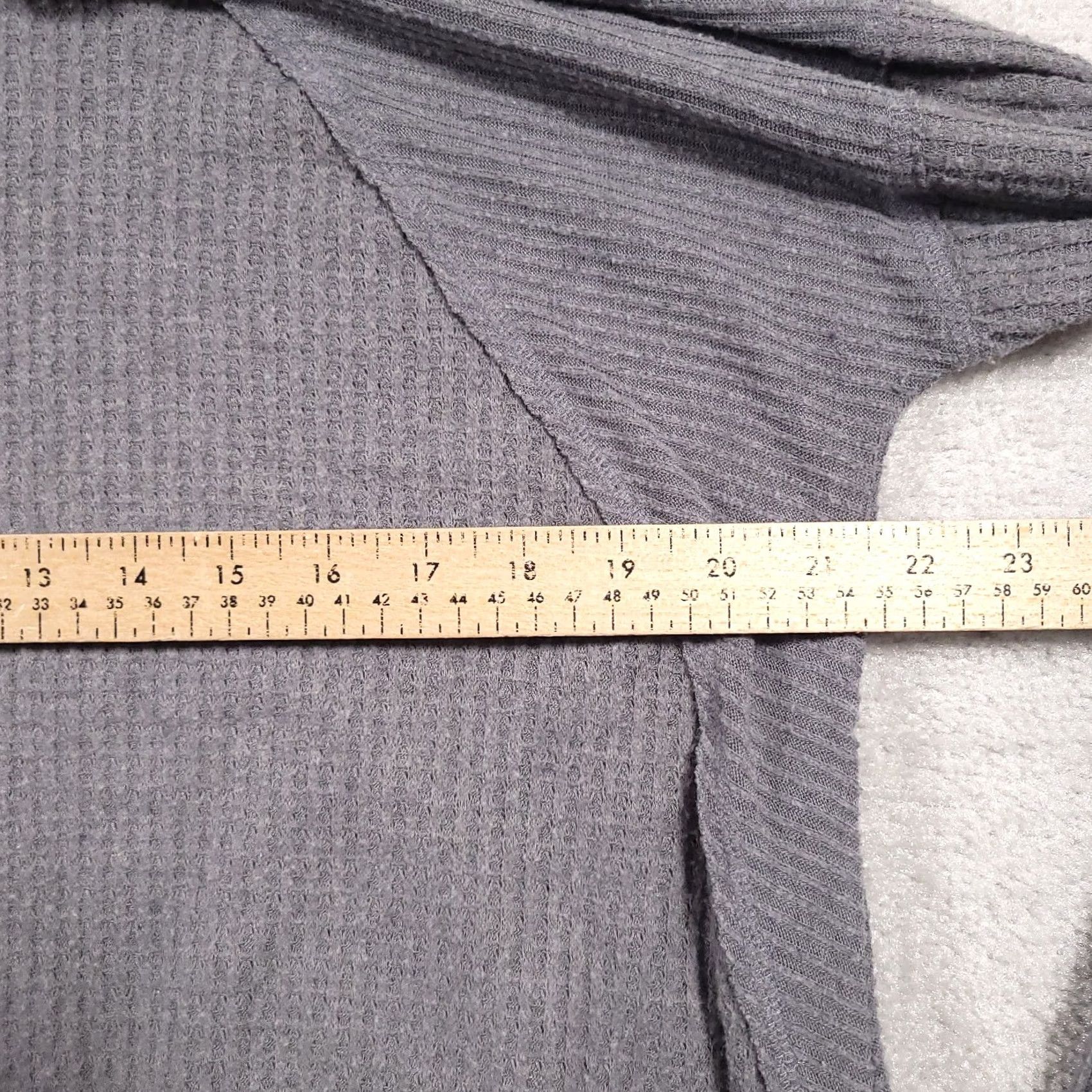 Vintage Maurices Sweater Women's 0X Plus Size Cowl Neck L/S Knit Stretch Pullover Fall Winter Size XL / US 12-14 / IT 48-50 - 6 Thumbnail