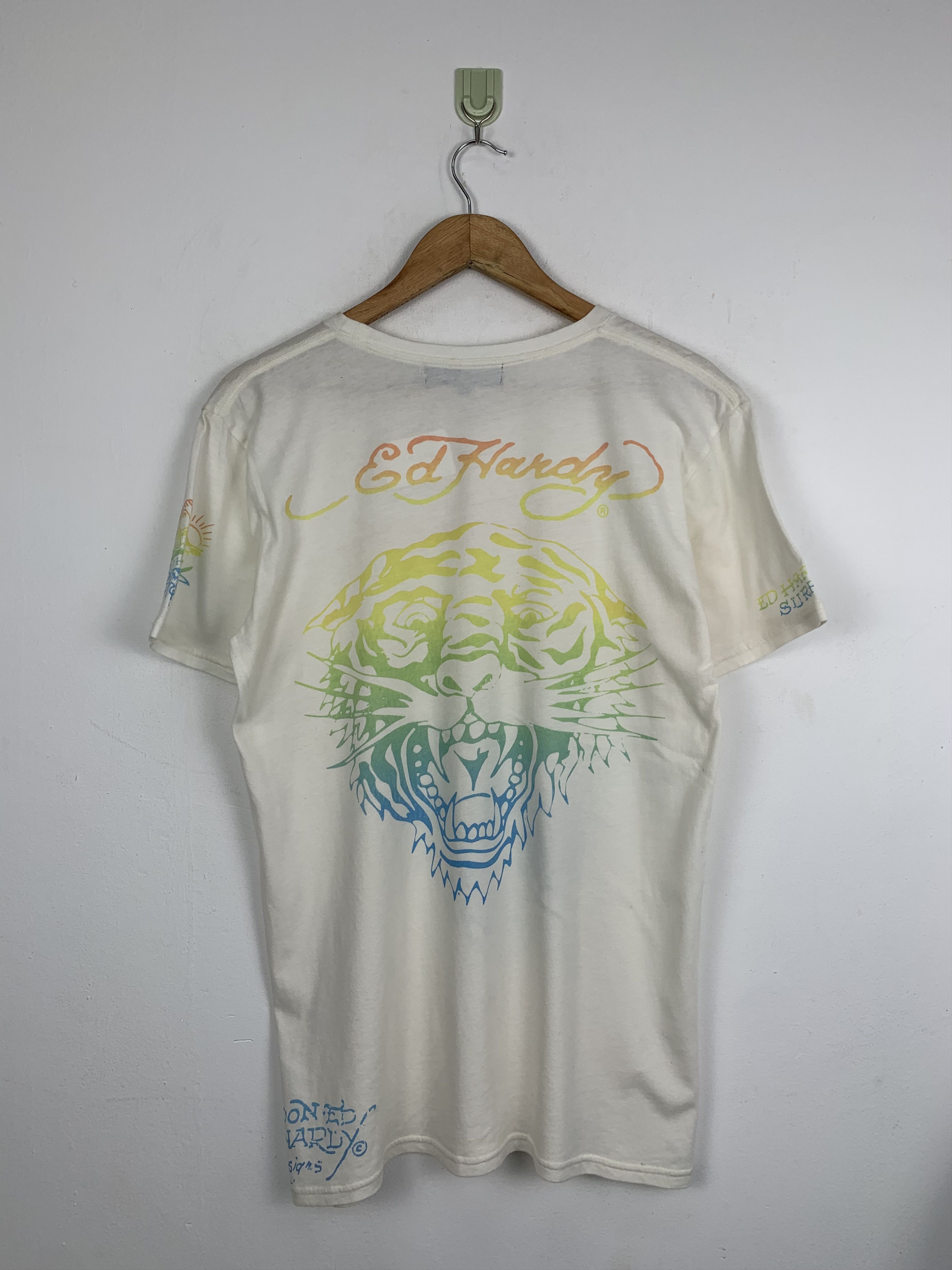 Ed Hardy Vintage Ed Hardy T Shirt TA0291 Size US L / EU 52-54 / 3 - 3 Thumbnail