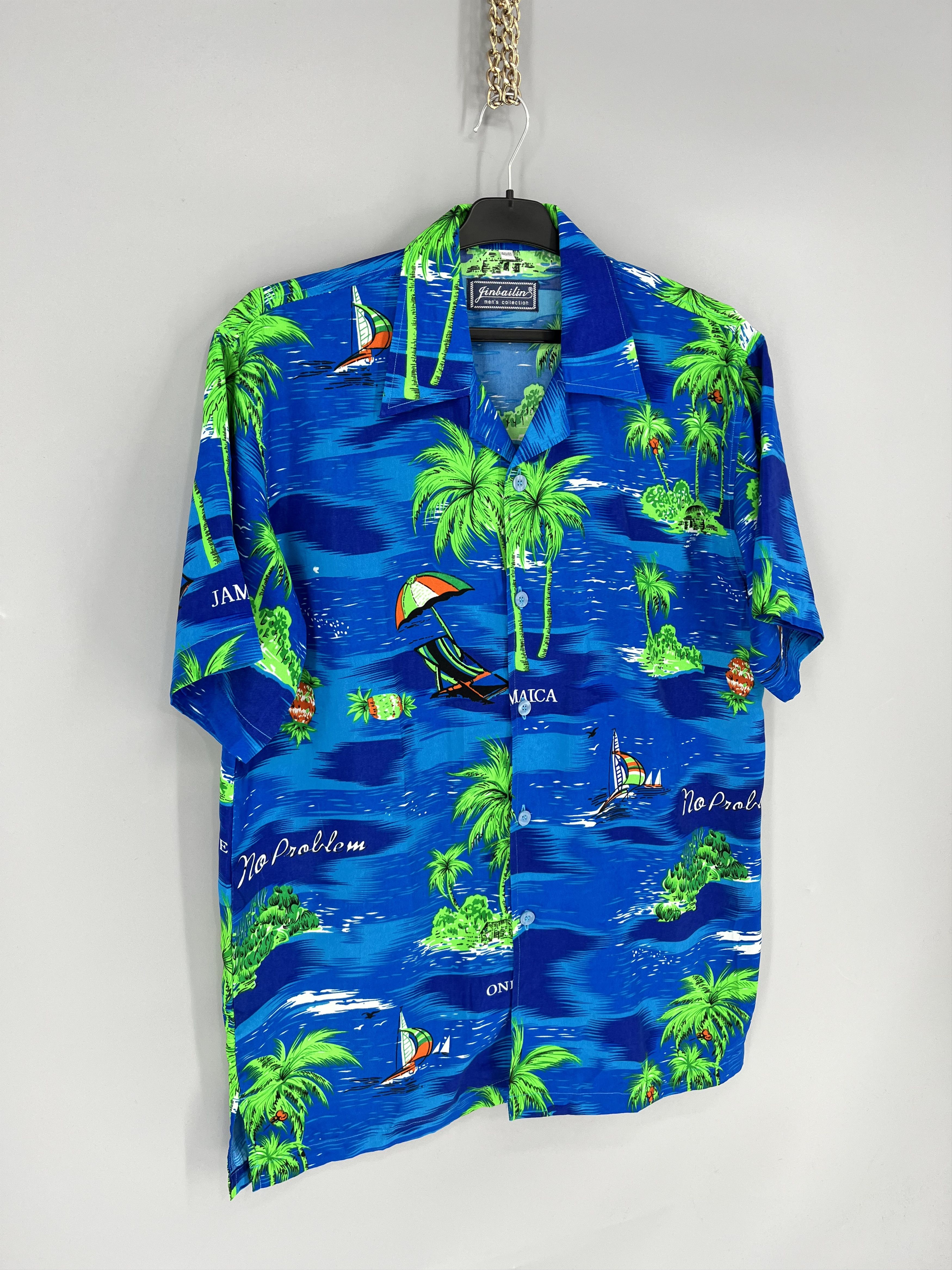 Japanese Brand × Vintage Vintage 90s Aloha Wear Hawaiian Shirt Summer American Size US S / EU 44-46 / 1 - 2 Thumbnail