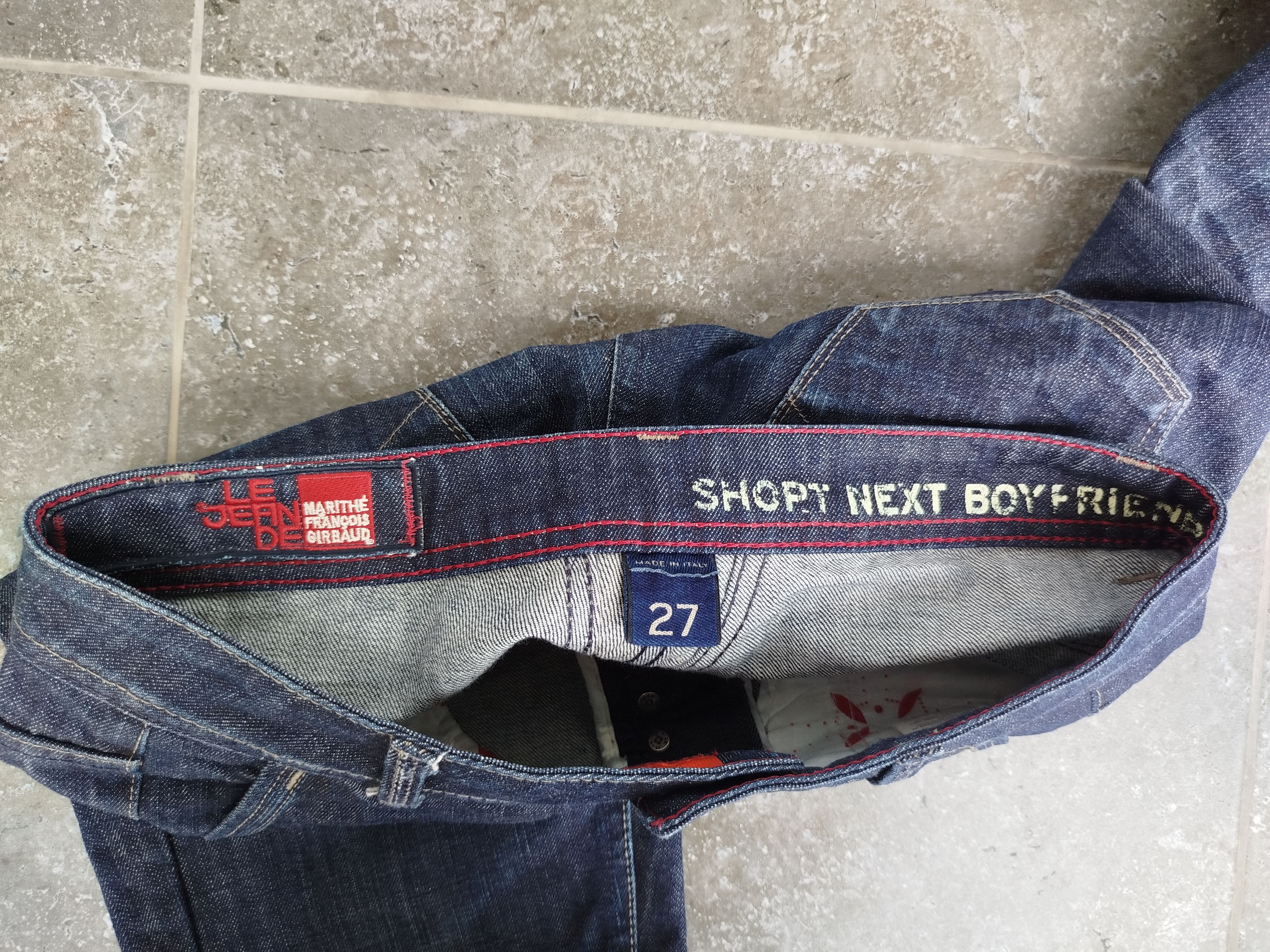 Marithe + Francois Girbaud Jeans Capri Boyfriend Demin Vintage Y2K Size 27/S Size 27" / US 4 / IT 40 - 16 Thumbnail