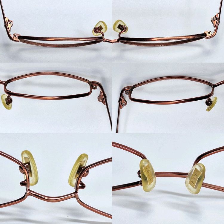 Other ALOOK ALK-F3267 Y2K Geek Chic Slim Metal Frame Glasses Size ONE SIZE - 8 Thumbnail