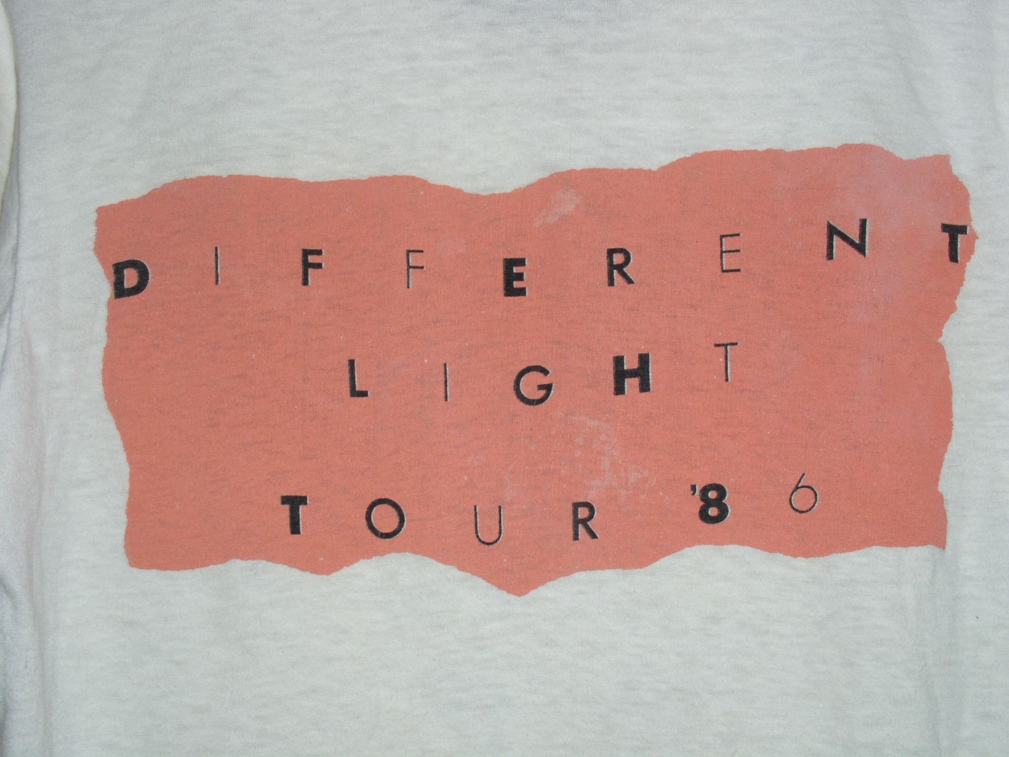 Band Tees Bangles Concert Shirt 1986 Different Light Single Stitched Size US XL / EU 56 / 4 - 4 Thumbnail