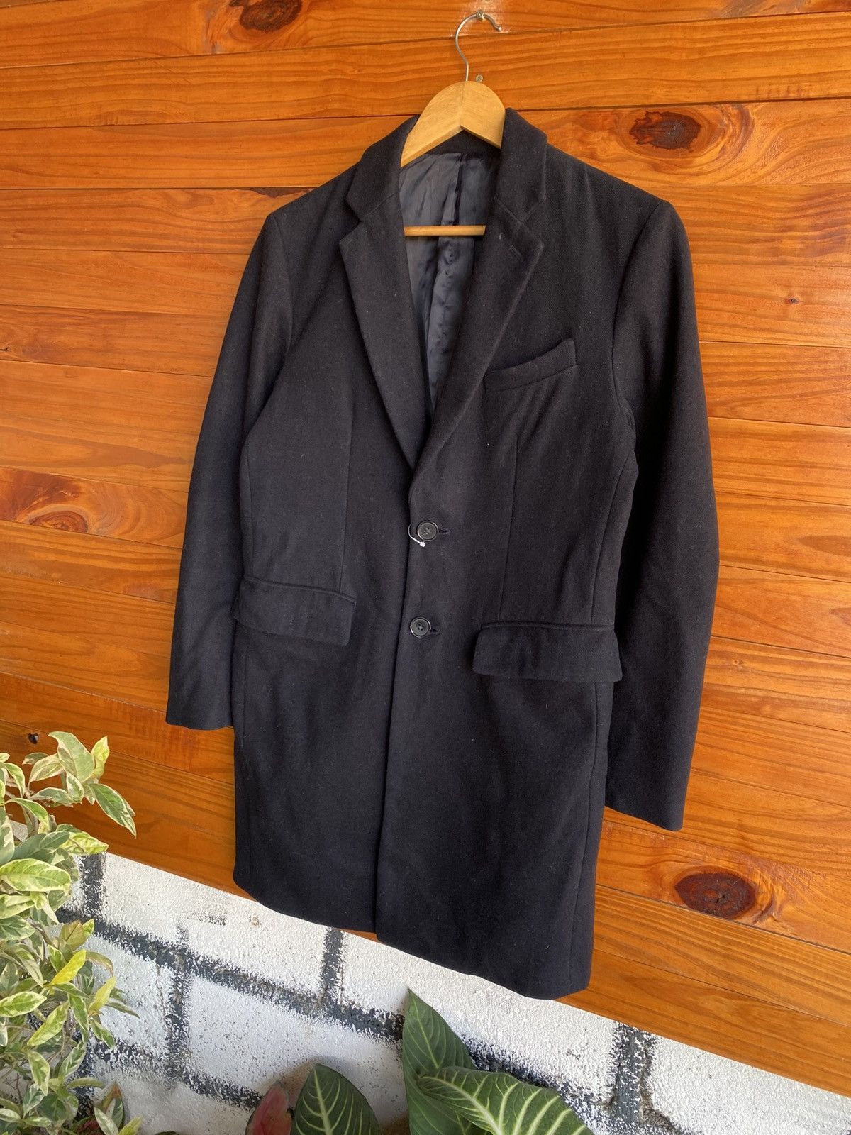 BIGI Union Station by Men’s Bigi Wool Coat Tailored Overcoat Size US S / EU 44-46 / 1 - 4 Thumbnail