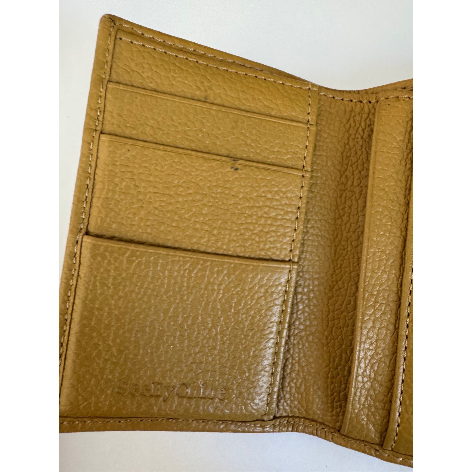 Chloe Hana Compact Wallet Beige—See By Chloé Size ONE SIZE - 6 Thumbnail
