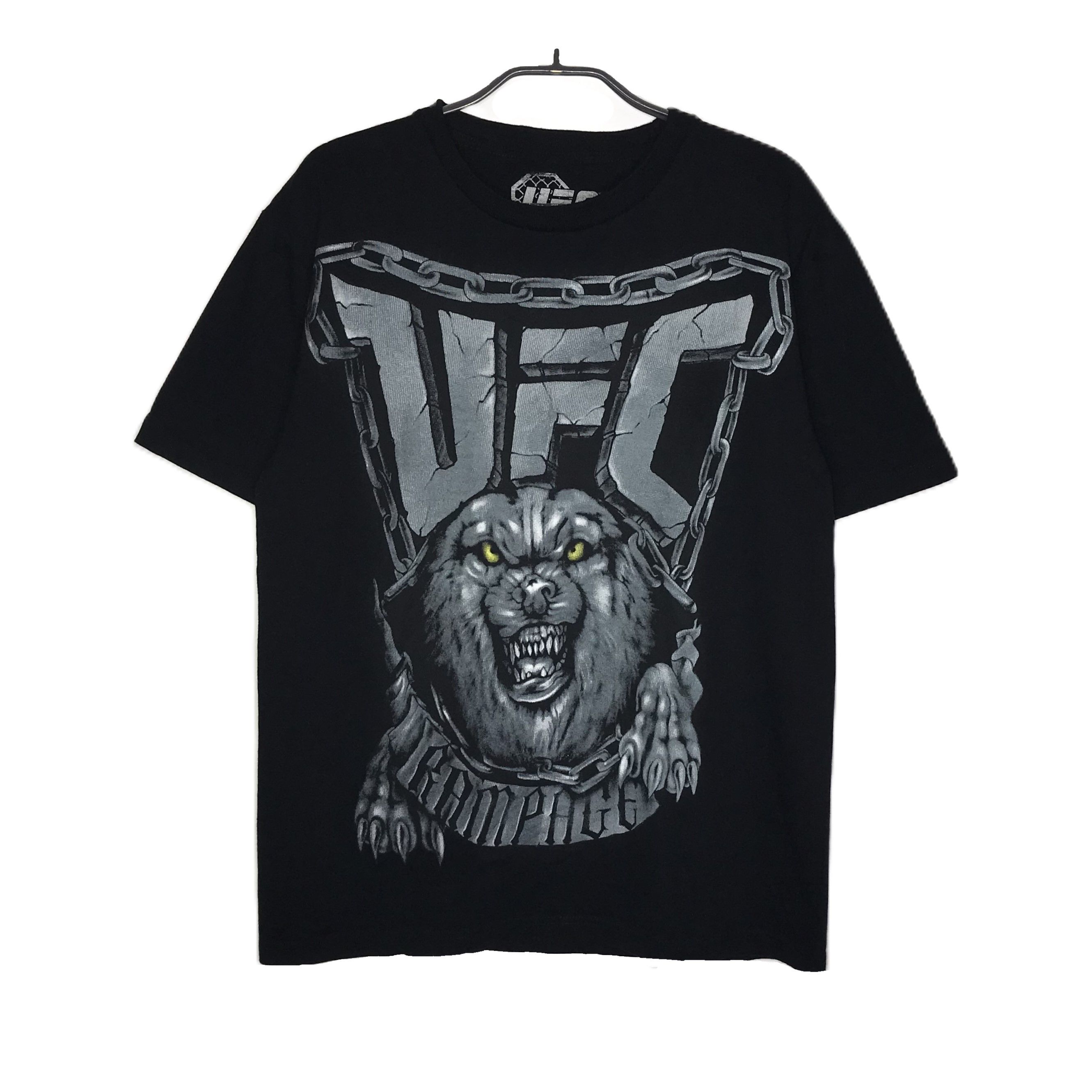 UFC UFC Wolf Rampage Mens T-Shirt Black Size M Size US M / EU 48-50 / 2 - 1 Thumbnail
