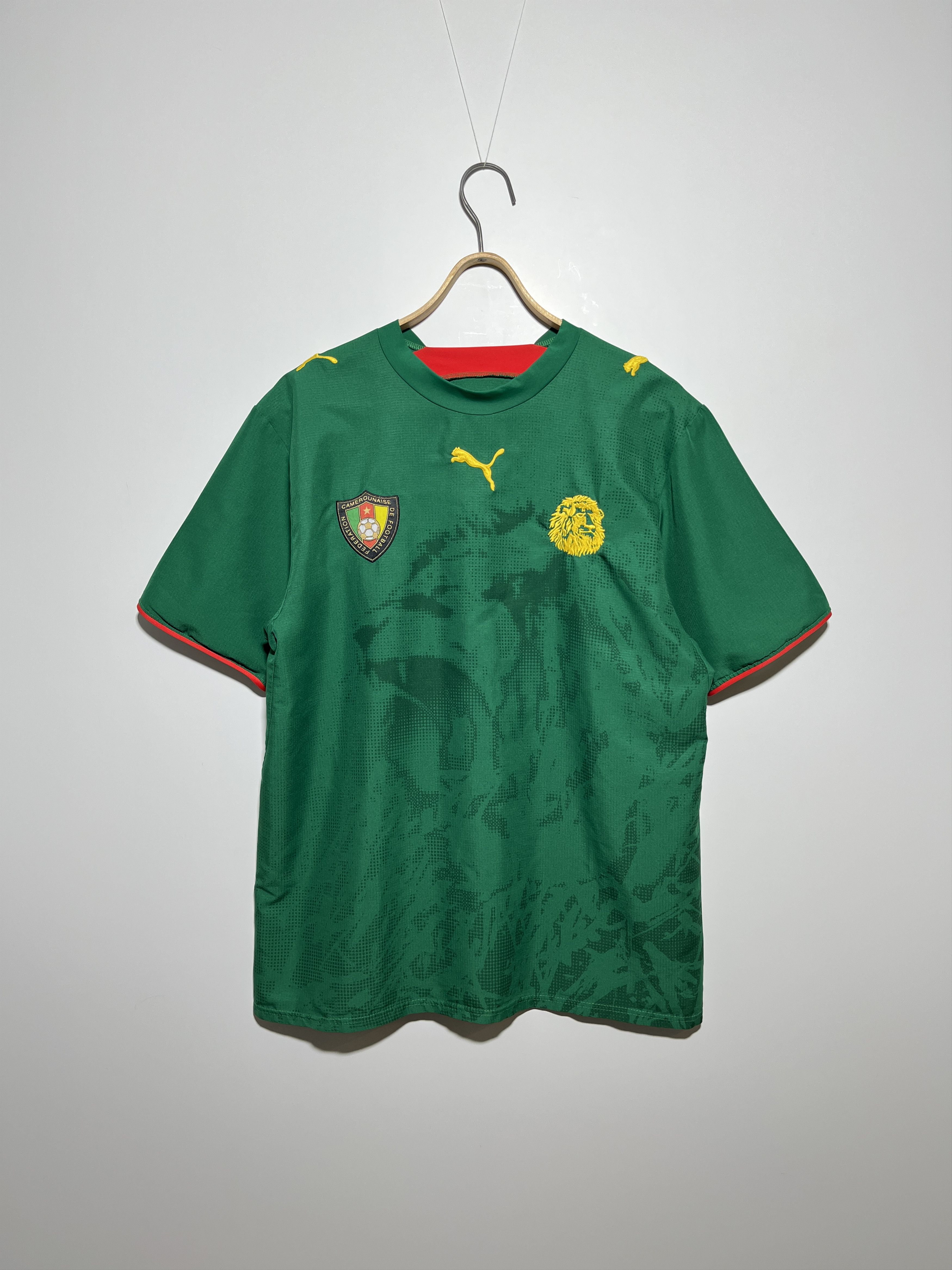 Puma Puma Cameroon National Team 2005-2006 Home Football Jersey Size US L / EU 52-54 / 3 - 1 Thumbnail
