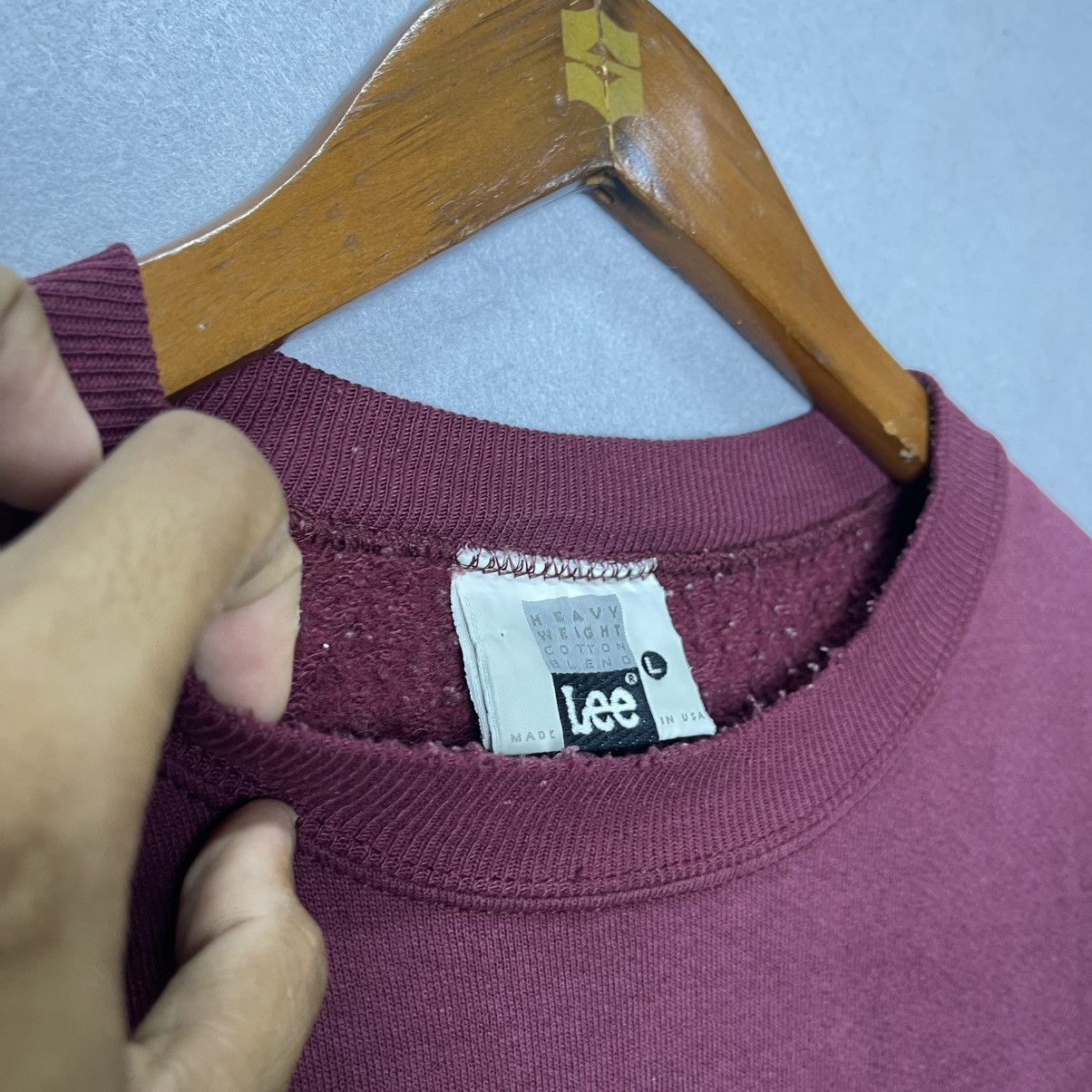 Lee Vintage Lee Big Logo Sweatshirt Size US L / EU 52-54 / 3 - 7 Thumbnail