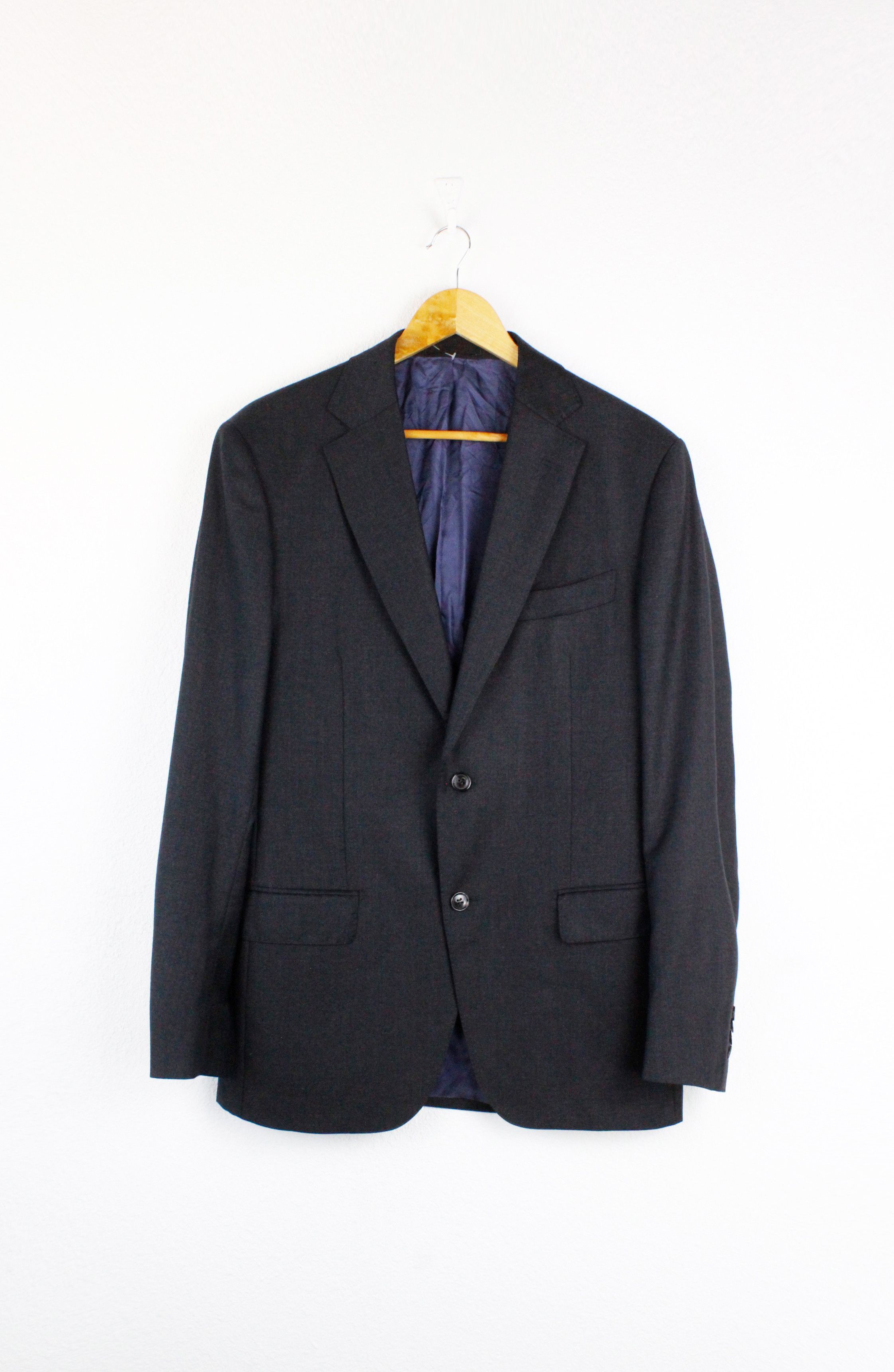 Suitsupply Suitsupply Napoli Single Breasted Wool Blazer Jacket AC1 Size US L / EU 52-54 / 3 - 1 Thumbnail