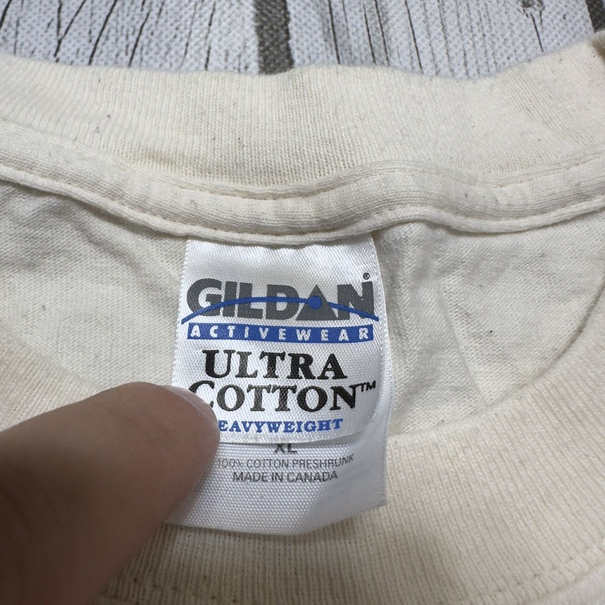 Gildan × Vintage Vintage Moose tee Size US XL / EU 56 / 4 - 4 Thumbnail