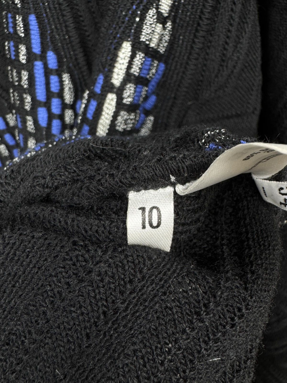 Carlo Colucci Carlo Colucci black cable knitted wool sweater size 54 Size US L / EU 52-54 / 3 - 11 Thumbnail